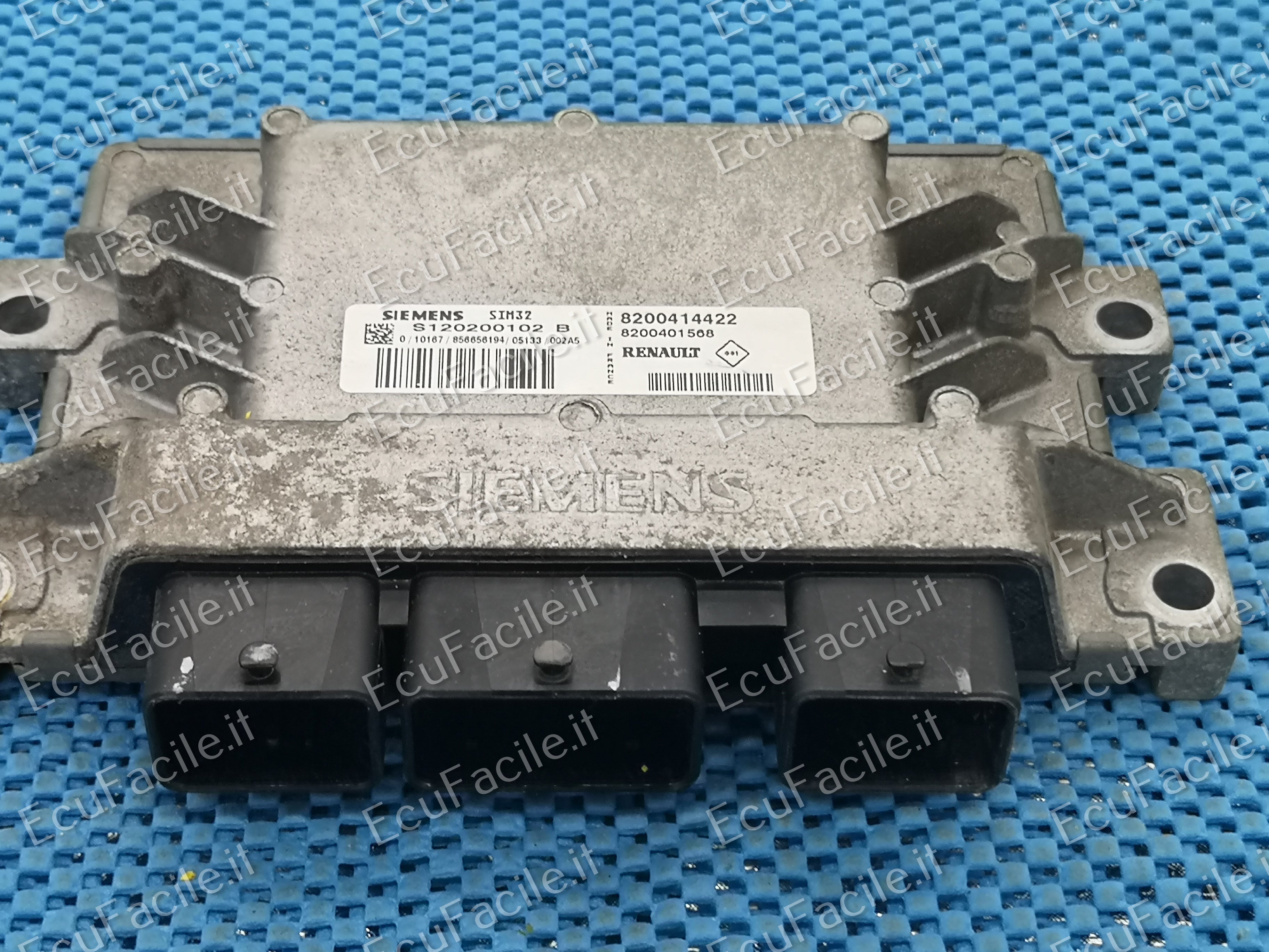 ECU RENAULT MODUS 1.2 SIEMENS SIM32 S120200102B 8200414422