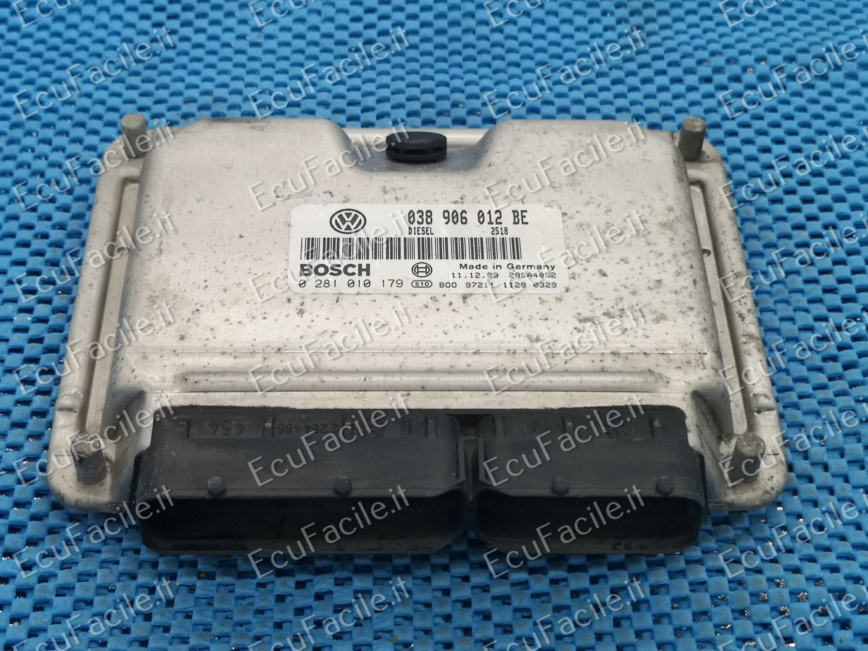 ECU VOLKSWAGEN LUPO BOSCH 0281010179 038906012BE EDC15VM 2.V1