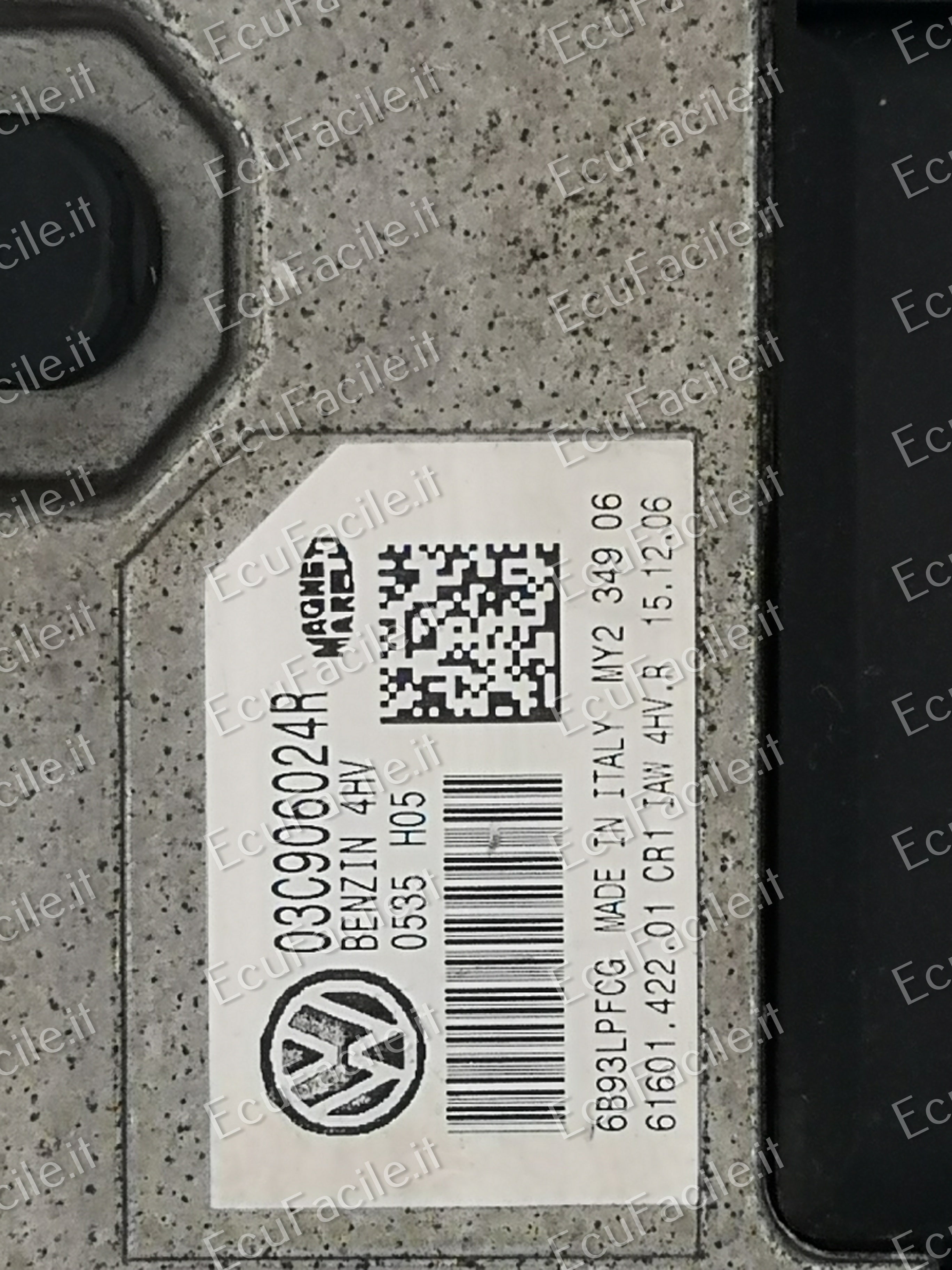 ECU VW SKODA FABIA 1.4 03C906024R 61601.422.01 CR1 IAW 4HV.R