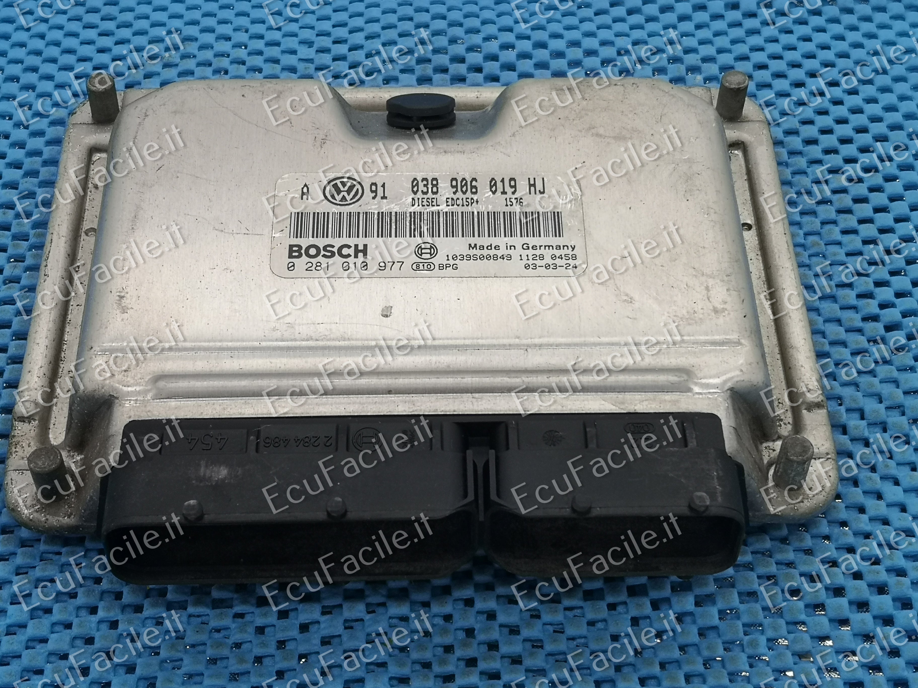ECU VW GOLF 1.9 ASZ 0281010977 038906019HJ EDC15P +