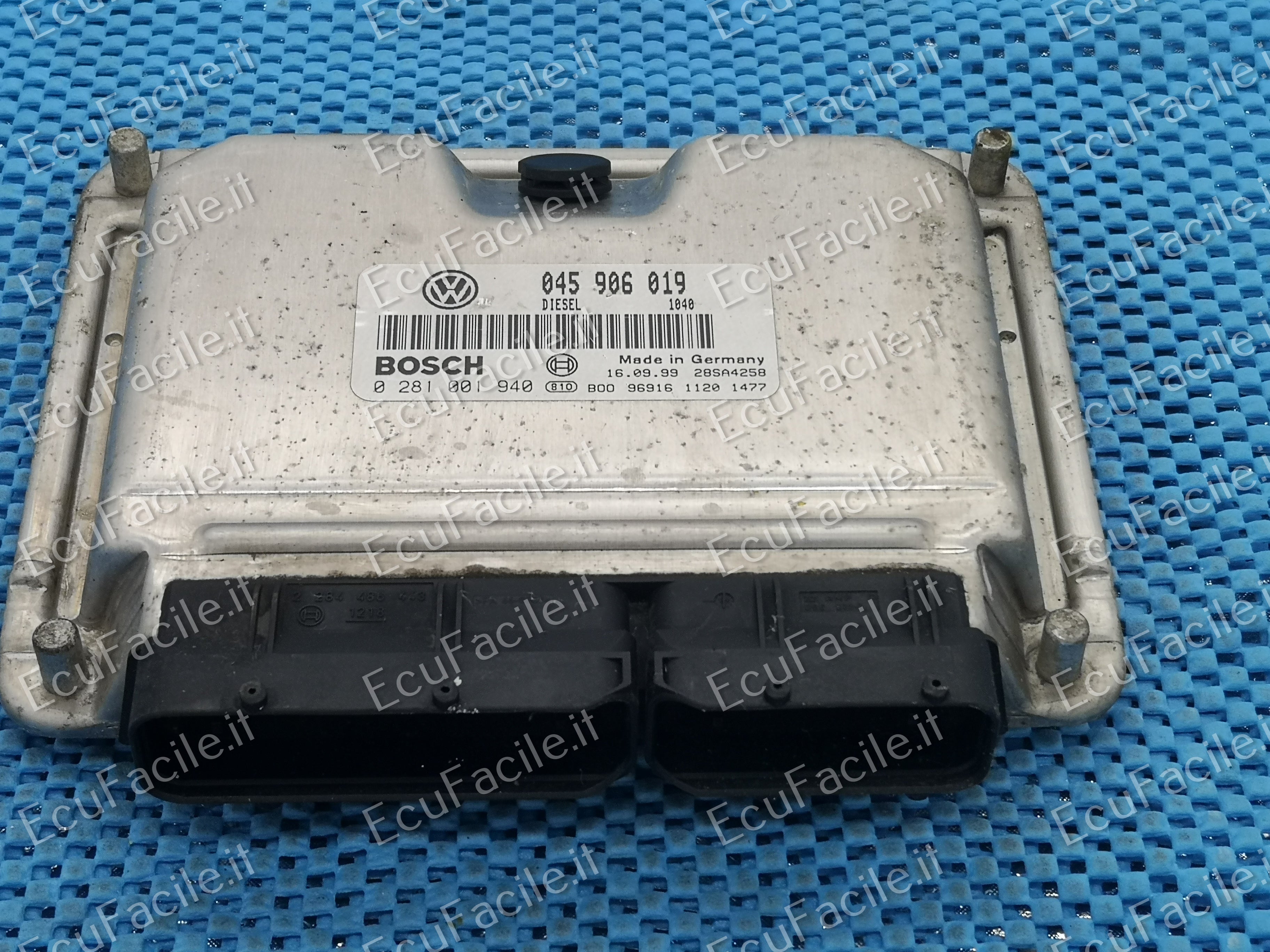 ECU VW VOLKSWAGEN POLO 1.4 TDI 045906019 0281001940 EDC15P