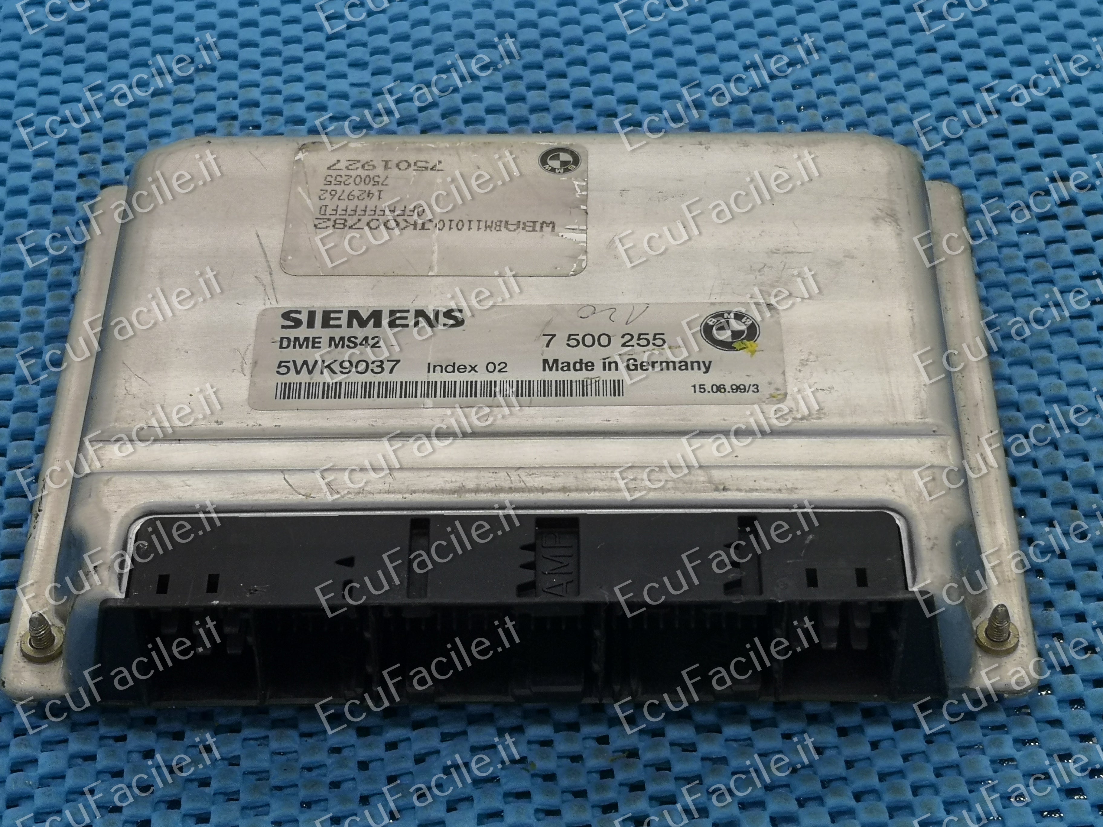 ECU BMW SERIE 5 2.5 - 2.8 528 7500255 5WK9037 DME MS42