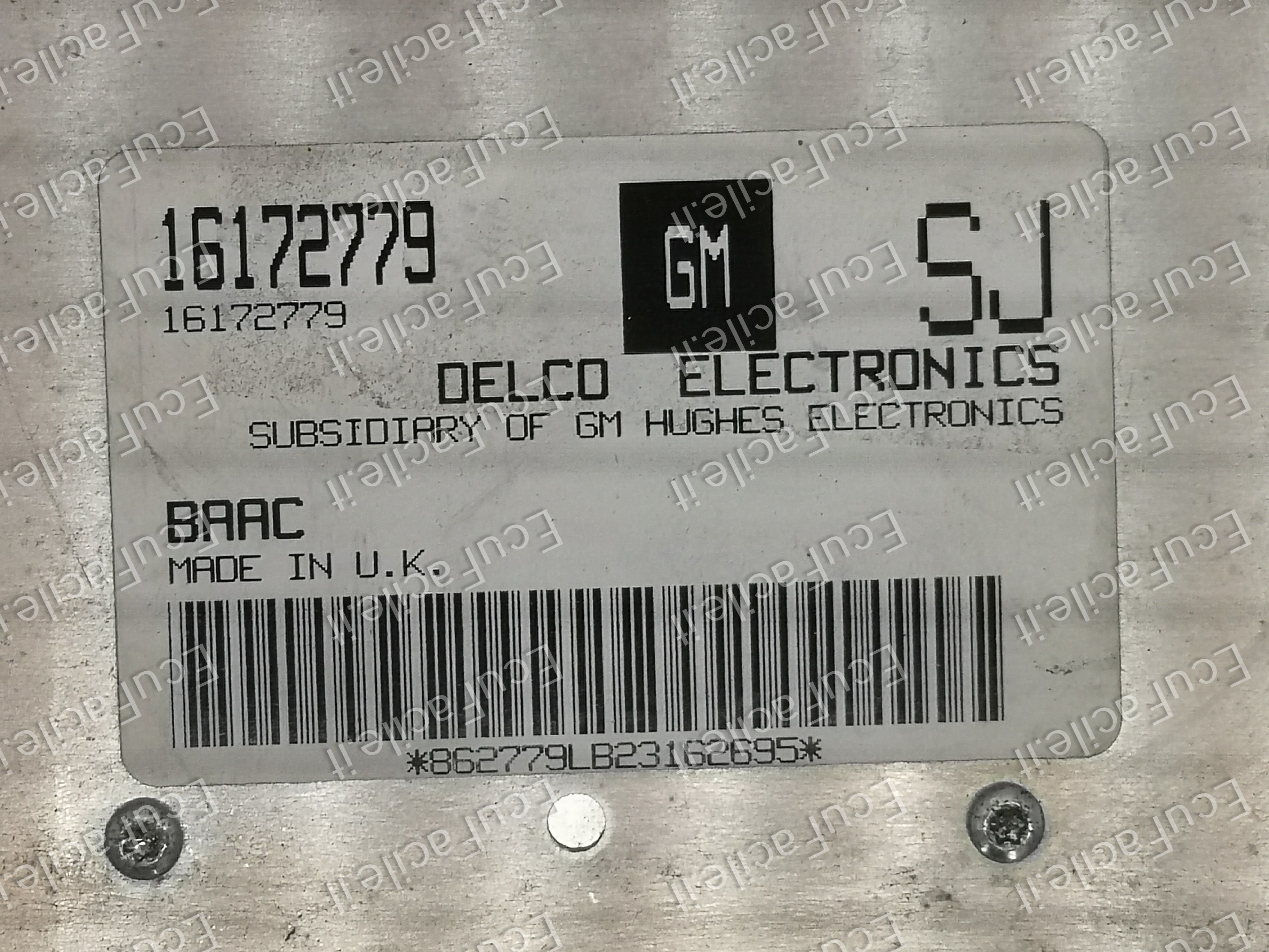 Controller 16172779 SJ BAAC Opel GM Delco 52165