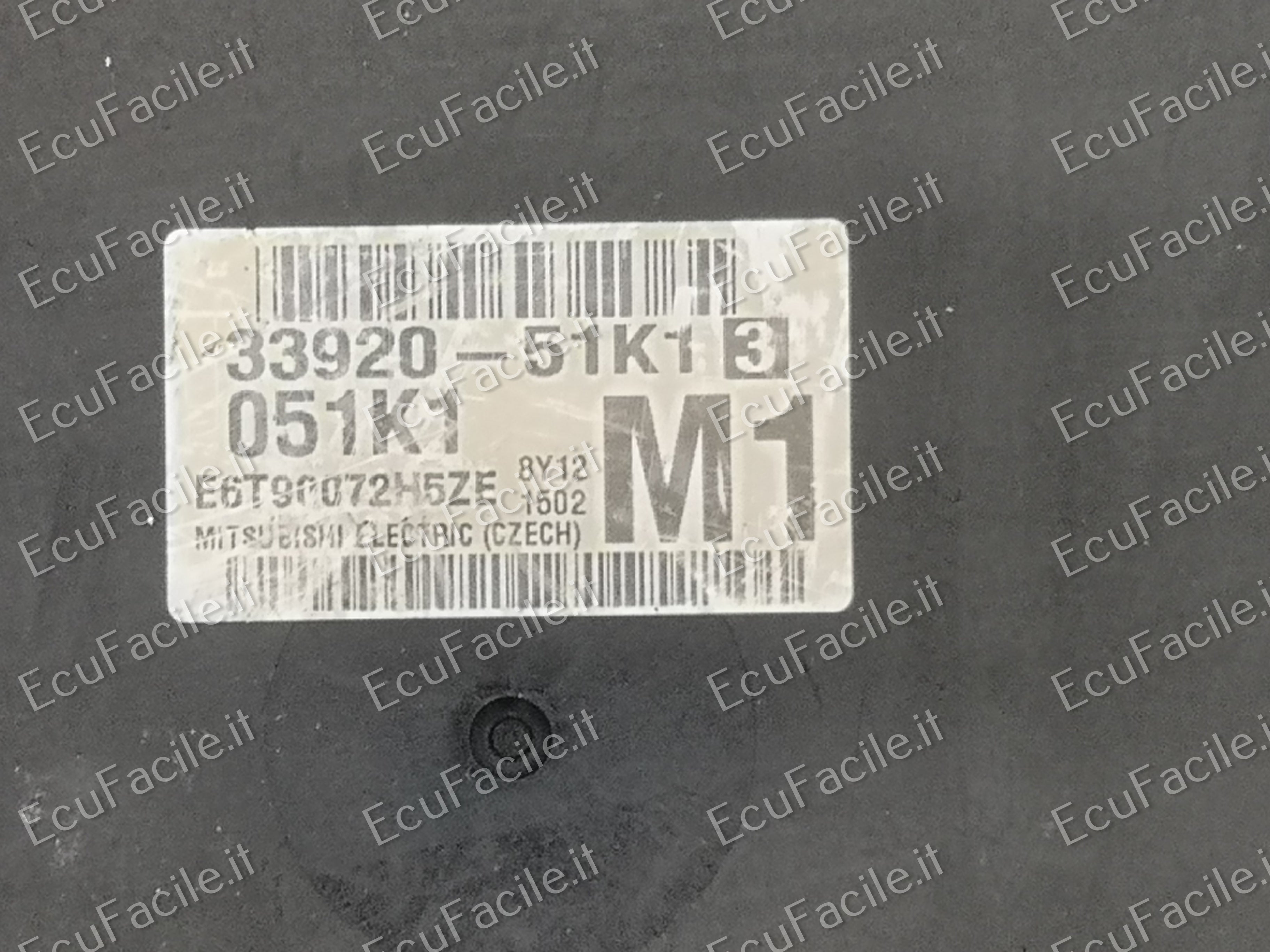 ECU SUZUKI AGILA 1.2 3392051K1 3 E6T90072H4ZE 33920-51K1 M1