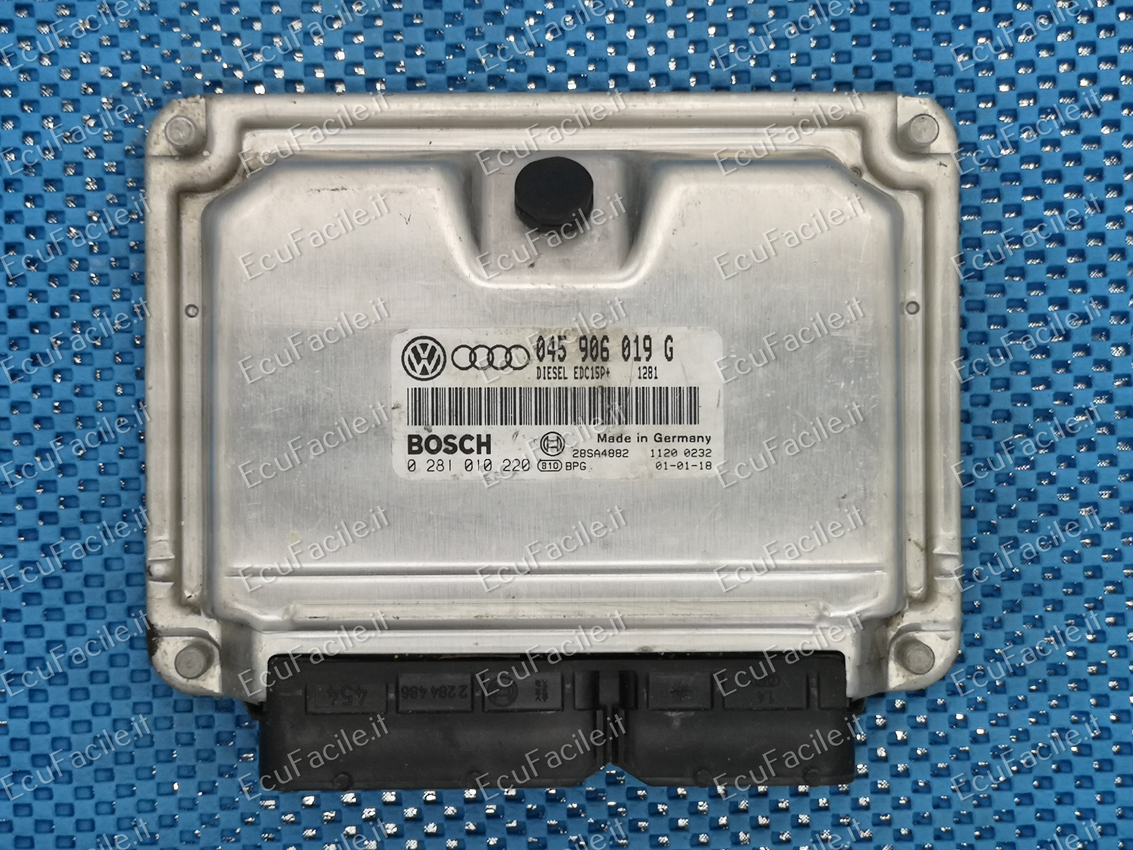 Ecu centralina vw audi a2 1.4 tdi bosch 0281010220 045906019g