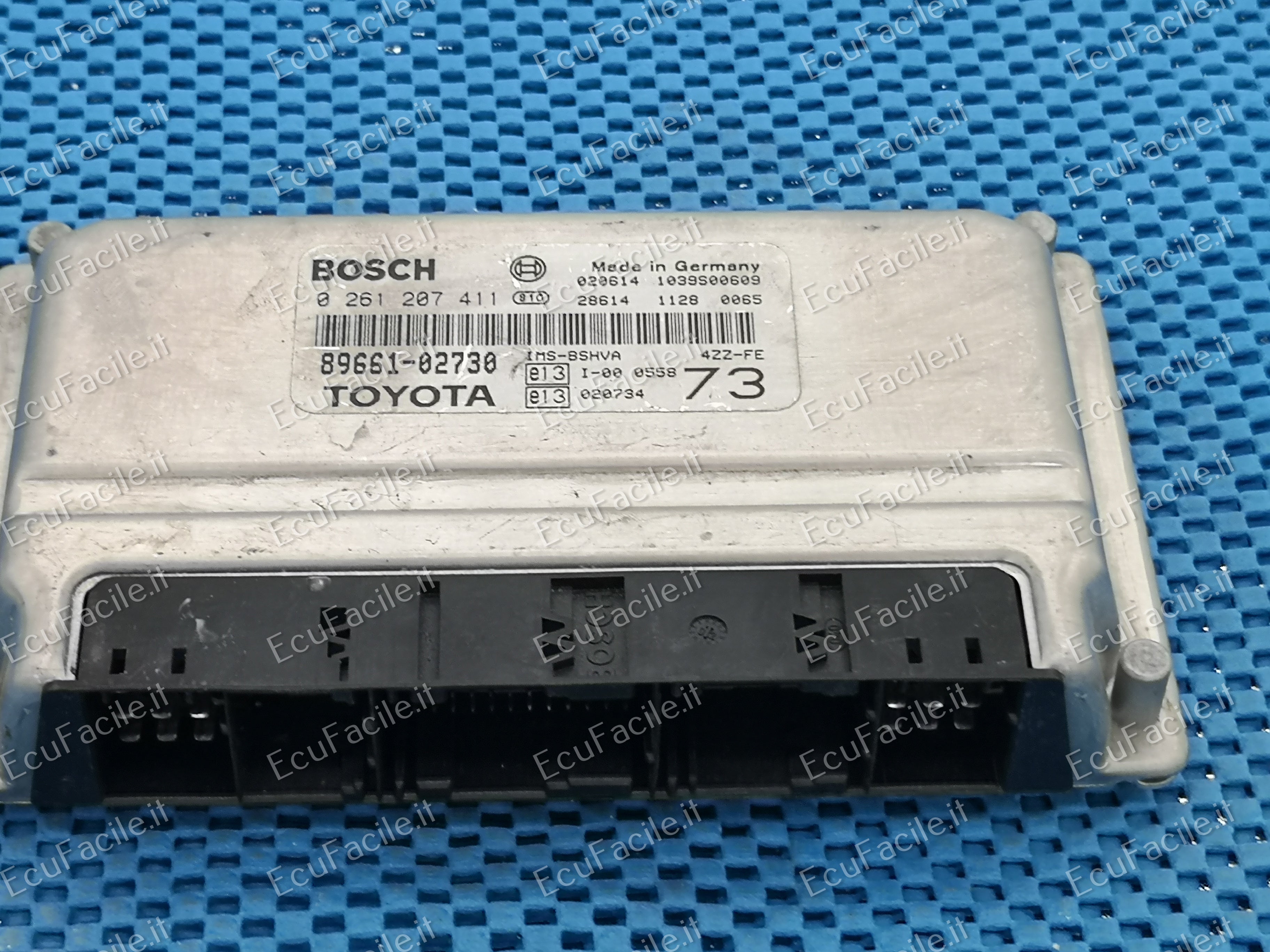 ECU TOYOTA COROLLA 1.4 0261207411 M7.9.4 89661-02730