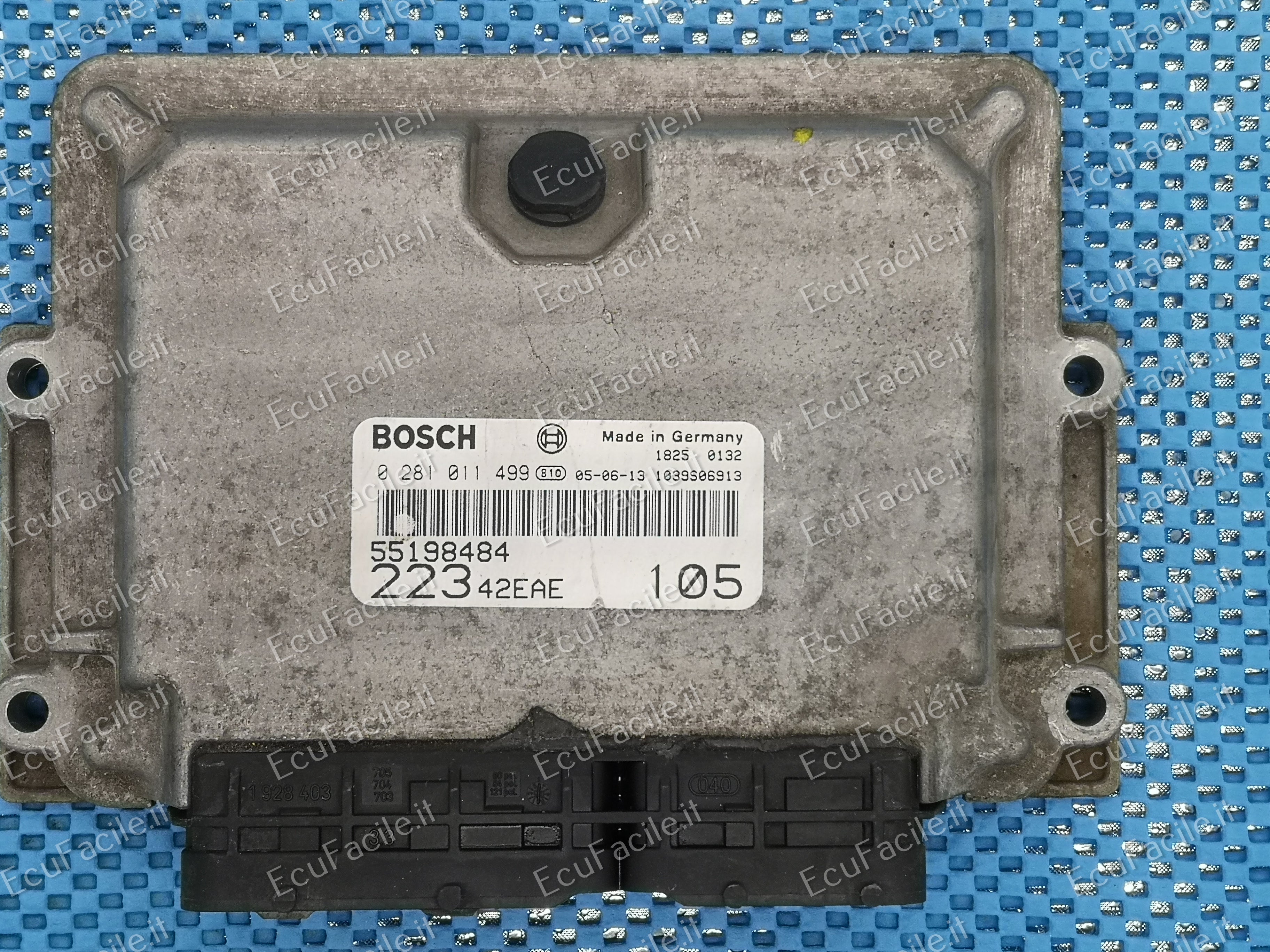 ECU FIAT DOBLO 1.9 JTD 0281011499 55191195 55198484 EDC 15C7-2.11