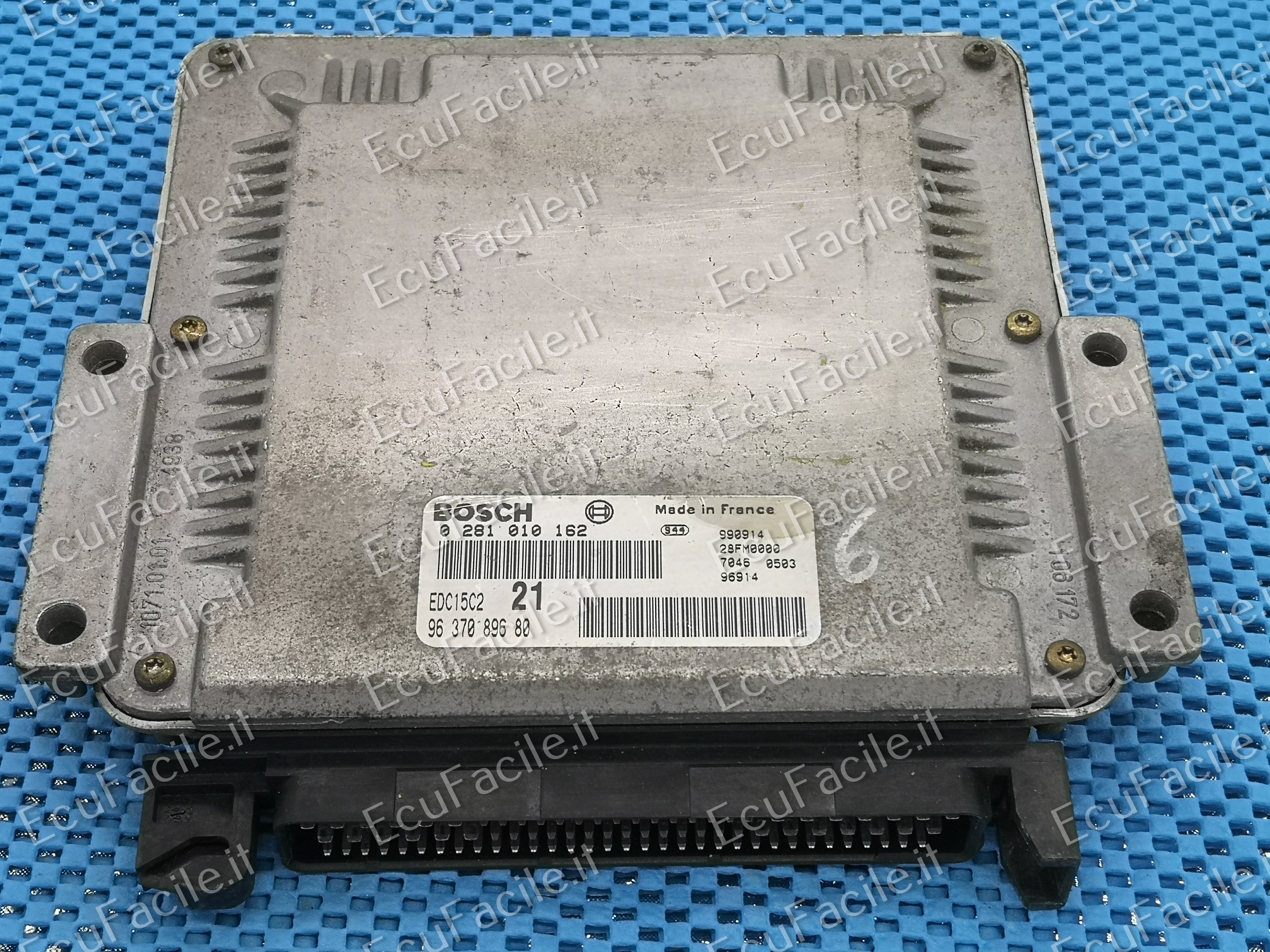 ECU CITROEN PEUGEOT 306 2.0 HDI 0281010162 9637089680 EDC15C2-21