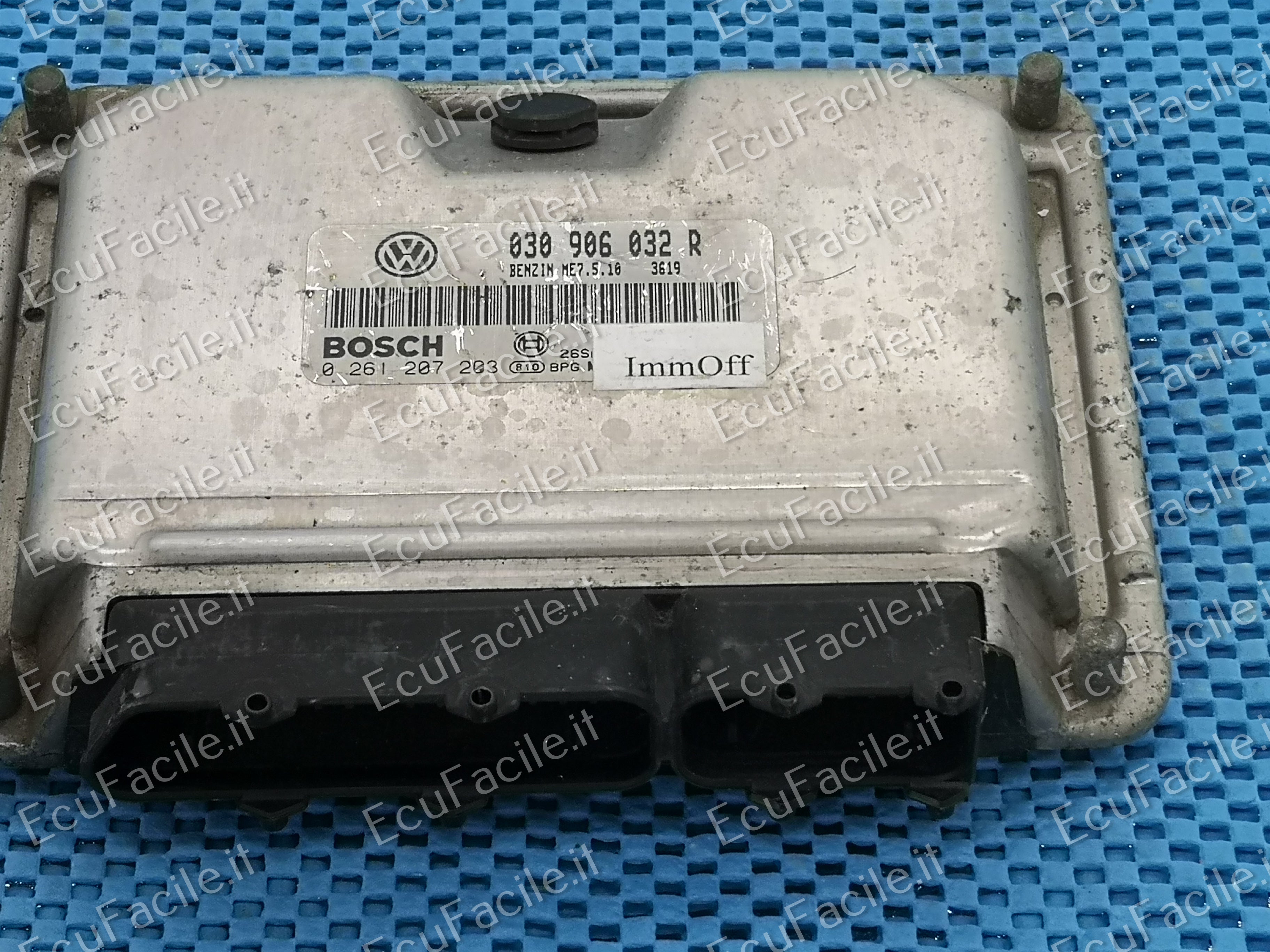 ECU VW VOLKSWAGEN LUPO 1.4 BOSCH 0261207203 030906032R ME7.5.10