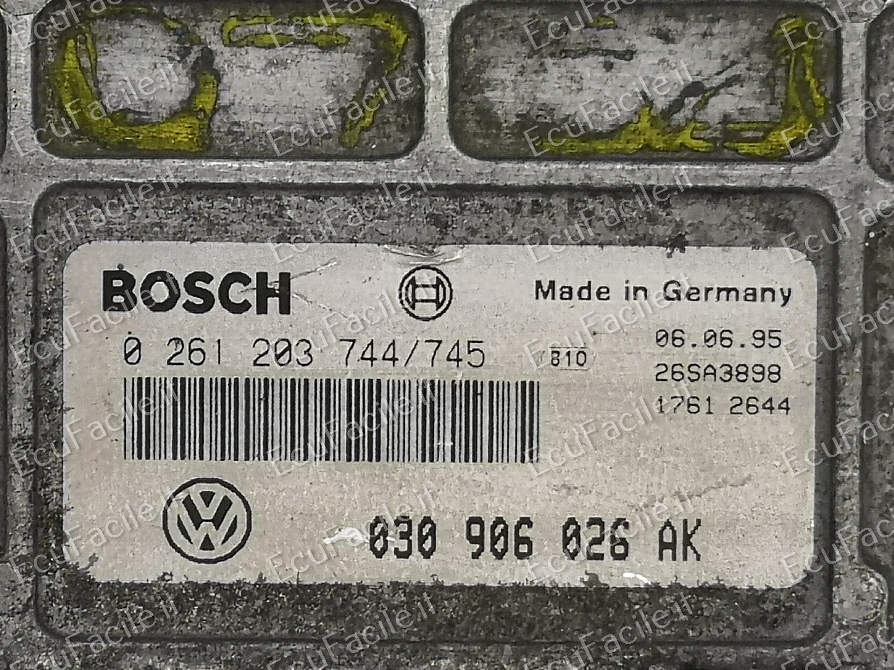 ECU VW POLO 0261203744/745 0261203744 0261203745 030906026AC