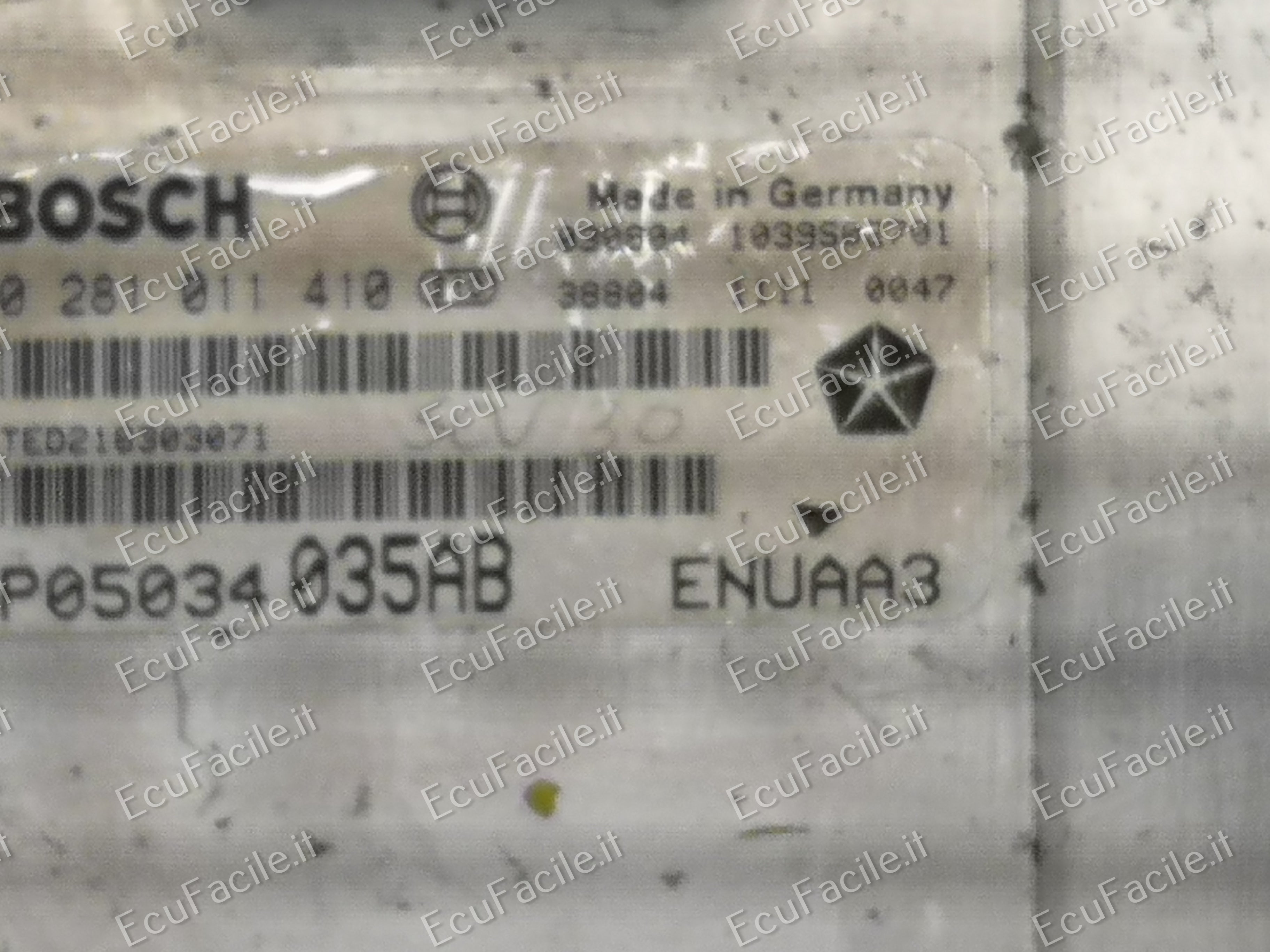 Ecu chrysler cruiser 2.2 crd 0281011410 p05034035ab EDC15C5