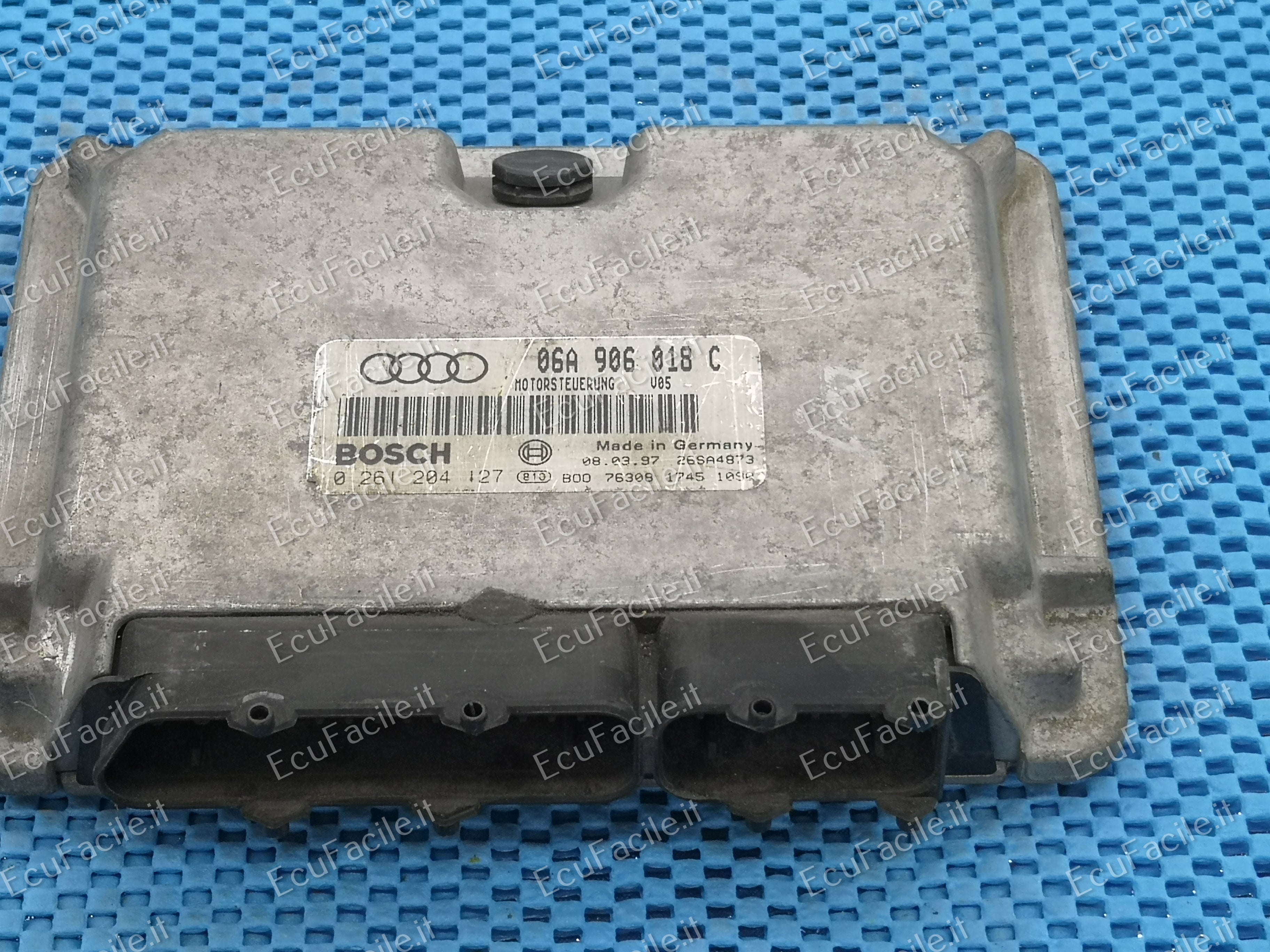 ECU CENTRALINA AUDI A3 1.8 0261204127 06A906018C
