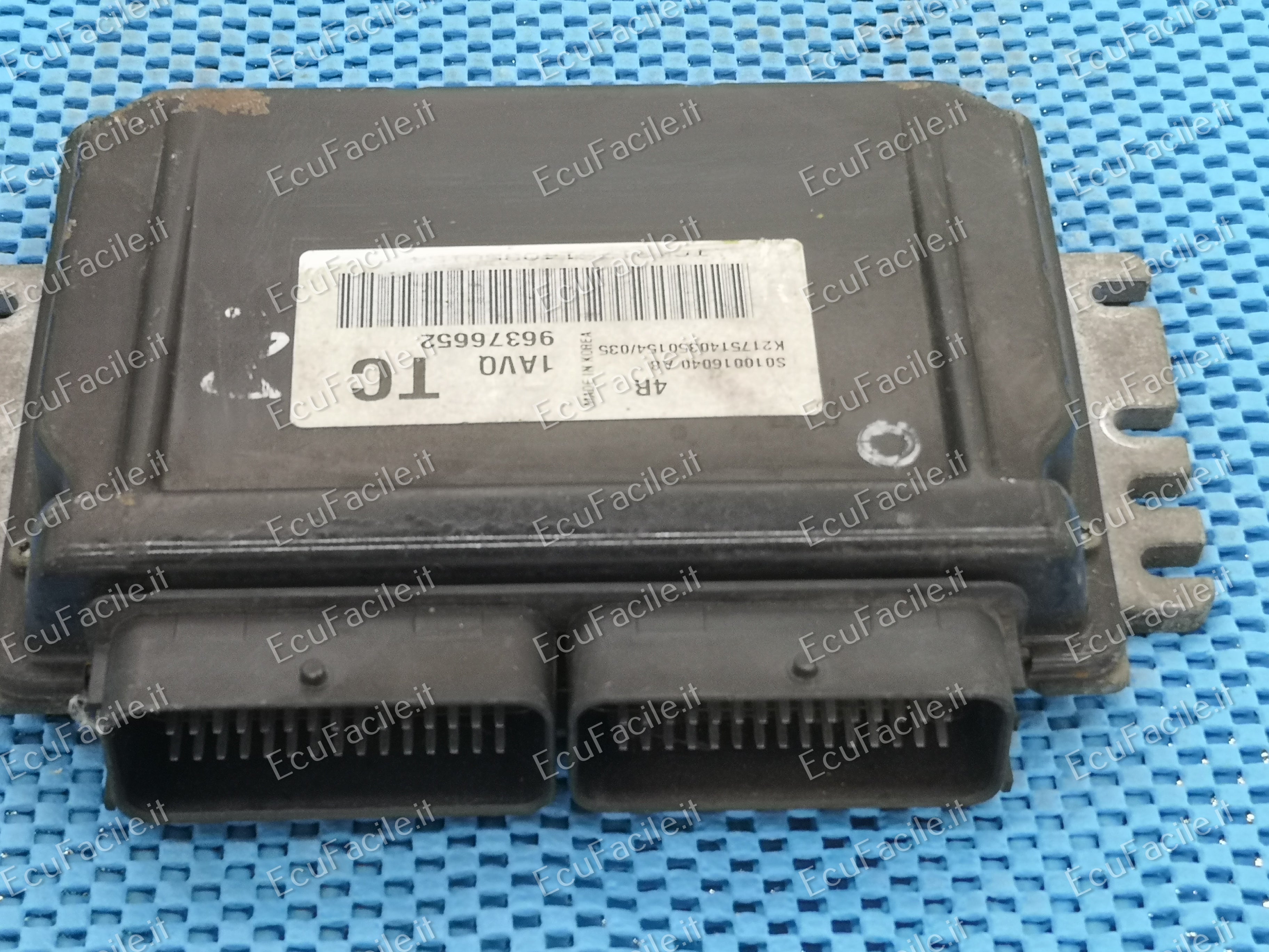 ECU Daewoo Kalos 96376652 1AVQ S010016040 A8 S010016040A8