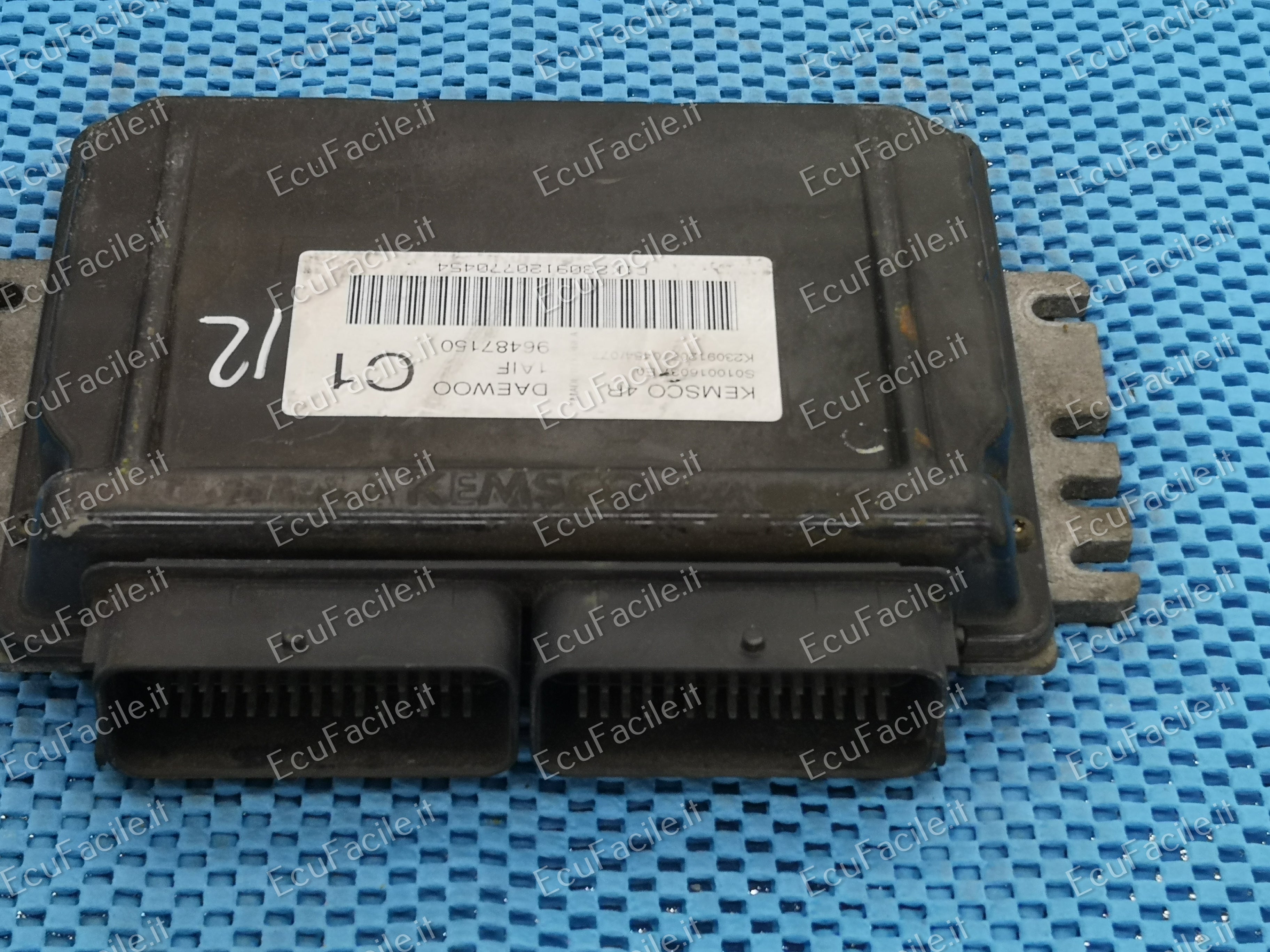 ECU DAEWOO TACUMA 1.6 S010016037E0 96487150 C1 1AIF