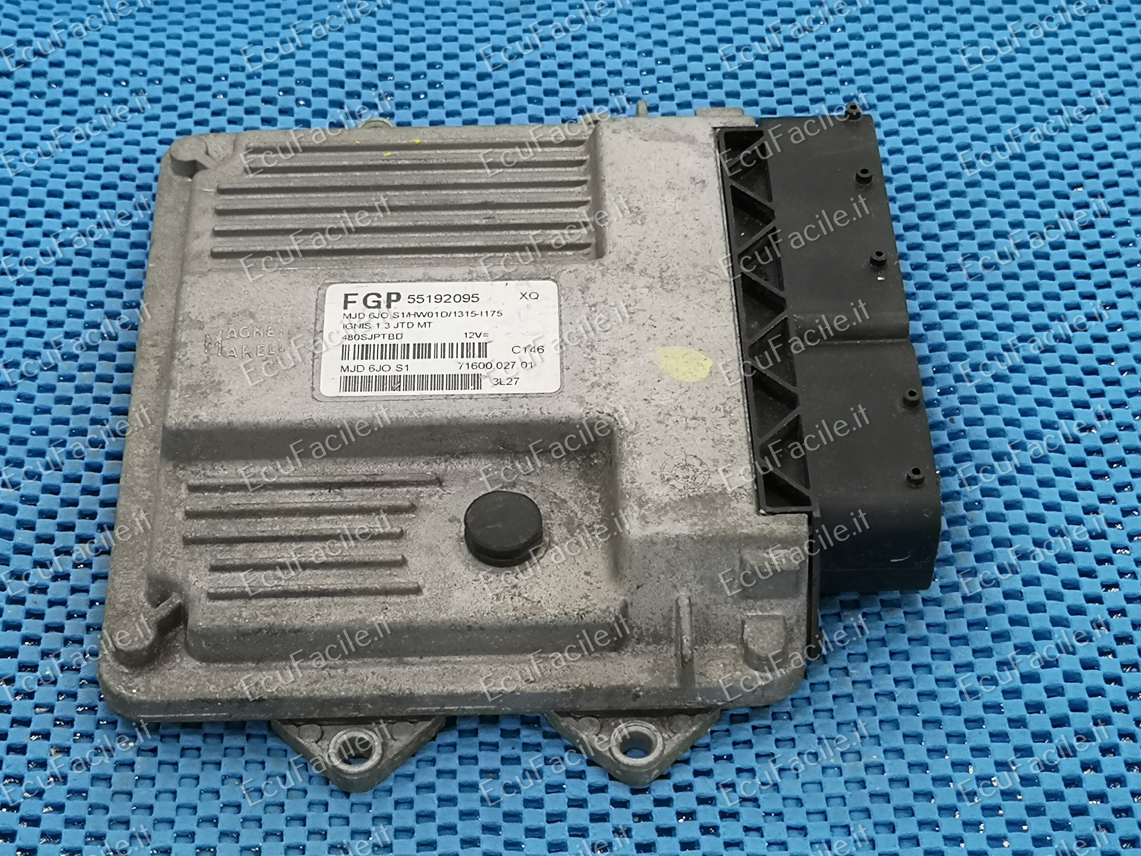 Ecu opel corsa tigra agila 55192095 xq mjd6j0.s1/HW01D/1315-L175