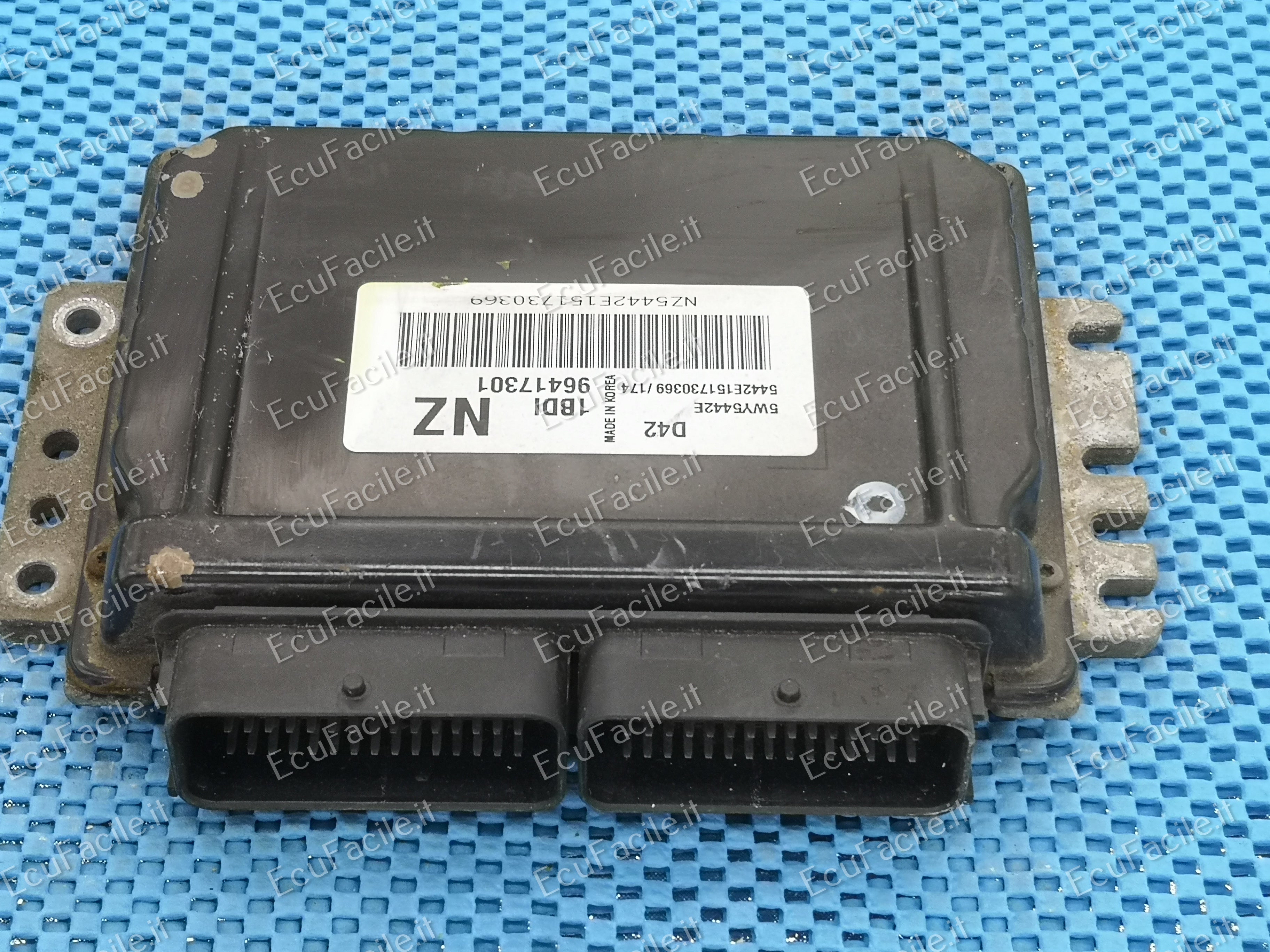 ECU Chevrolet Matiz 1.0 8v Sirius D4-5WY5442E 96417301 1BKV NZ