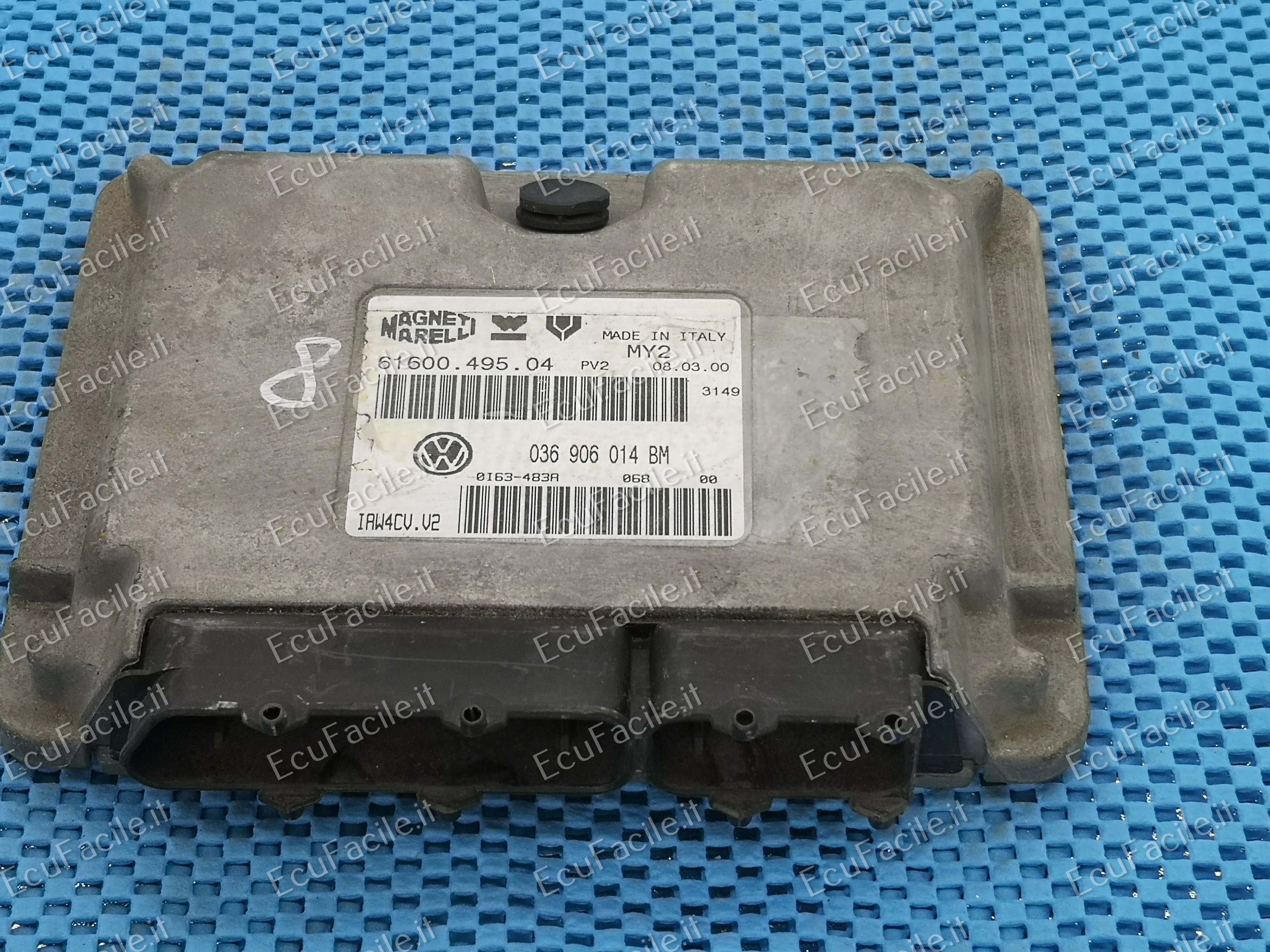 Ecu vw volkswagen polo 1.4 036906014bm iaw4cv.v2