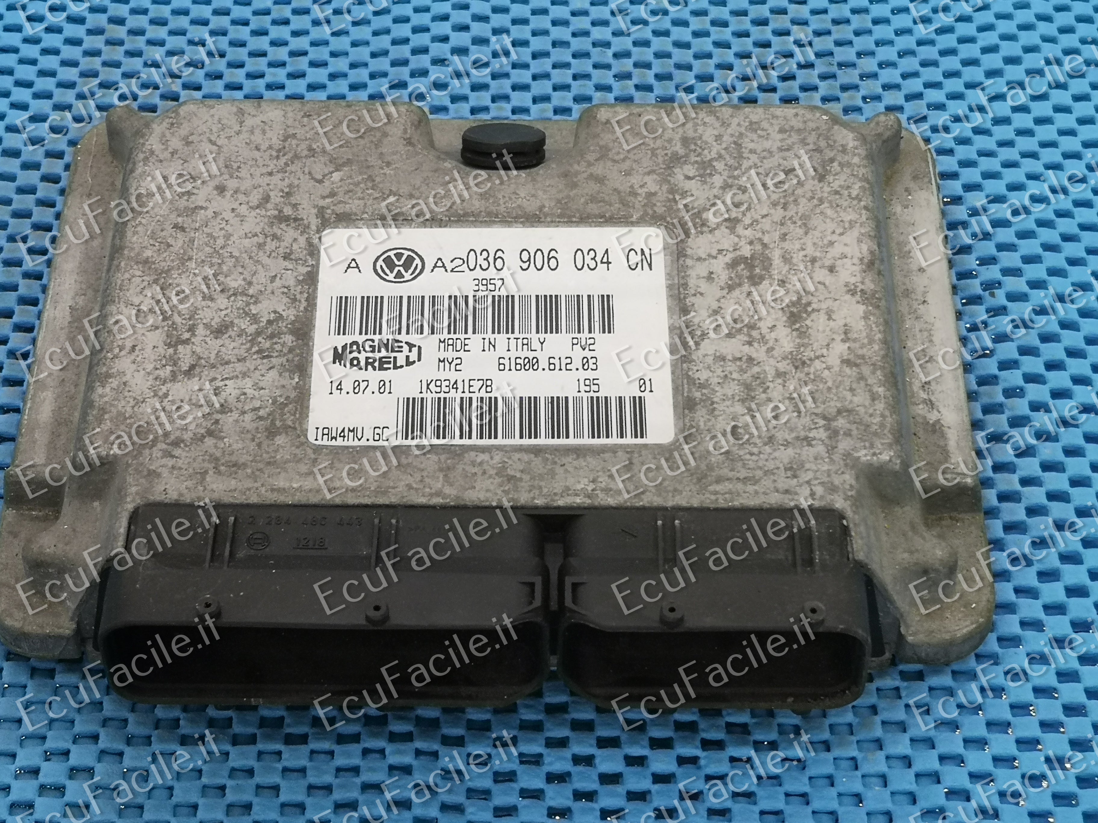 Ecu vw volkswagen golf bora 1.6 036906034cn iaw4mv.gc