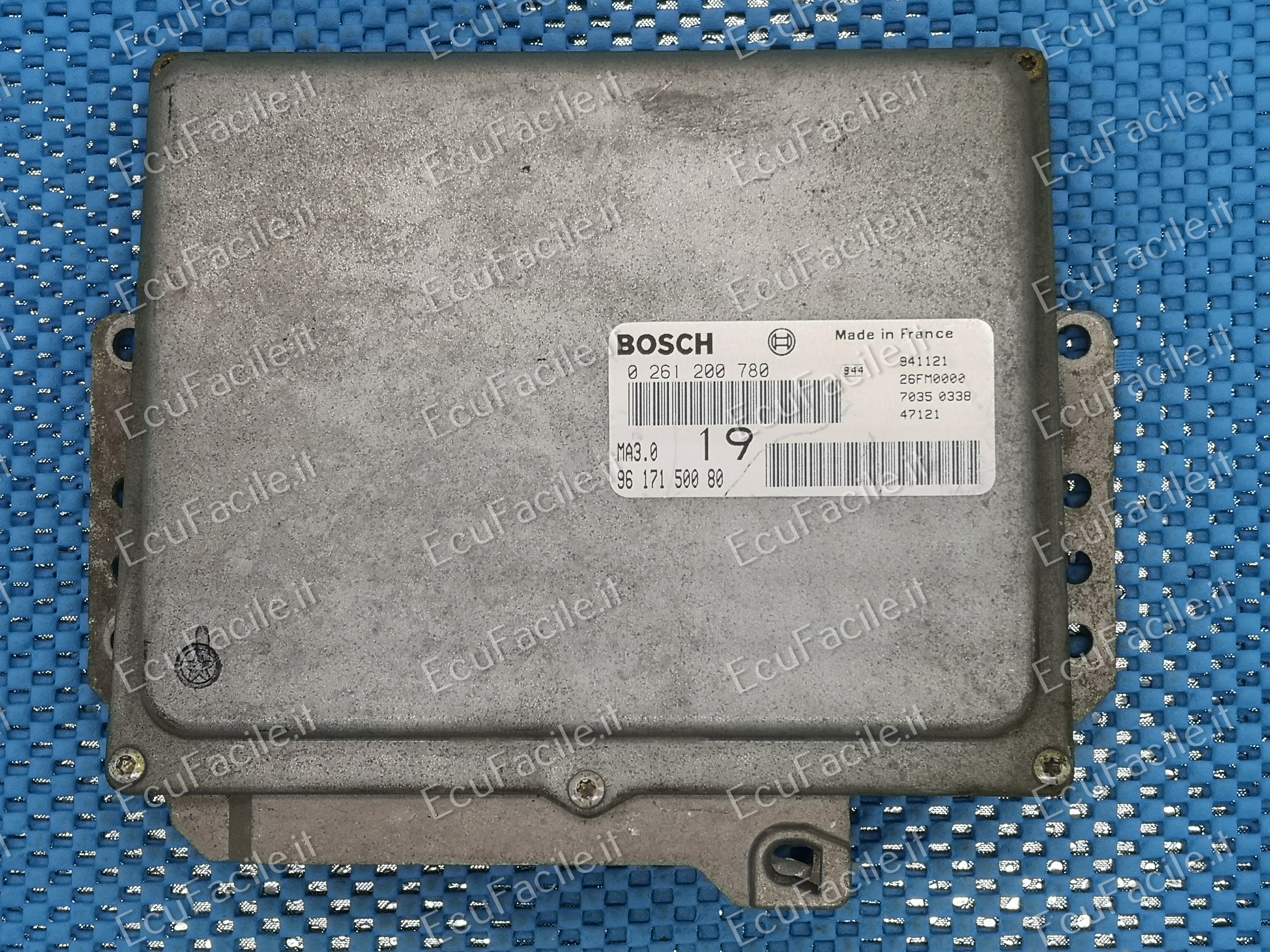 ECU CITROEN PEUGEOT 1.0 0261200780 9617150080 MA3.0