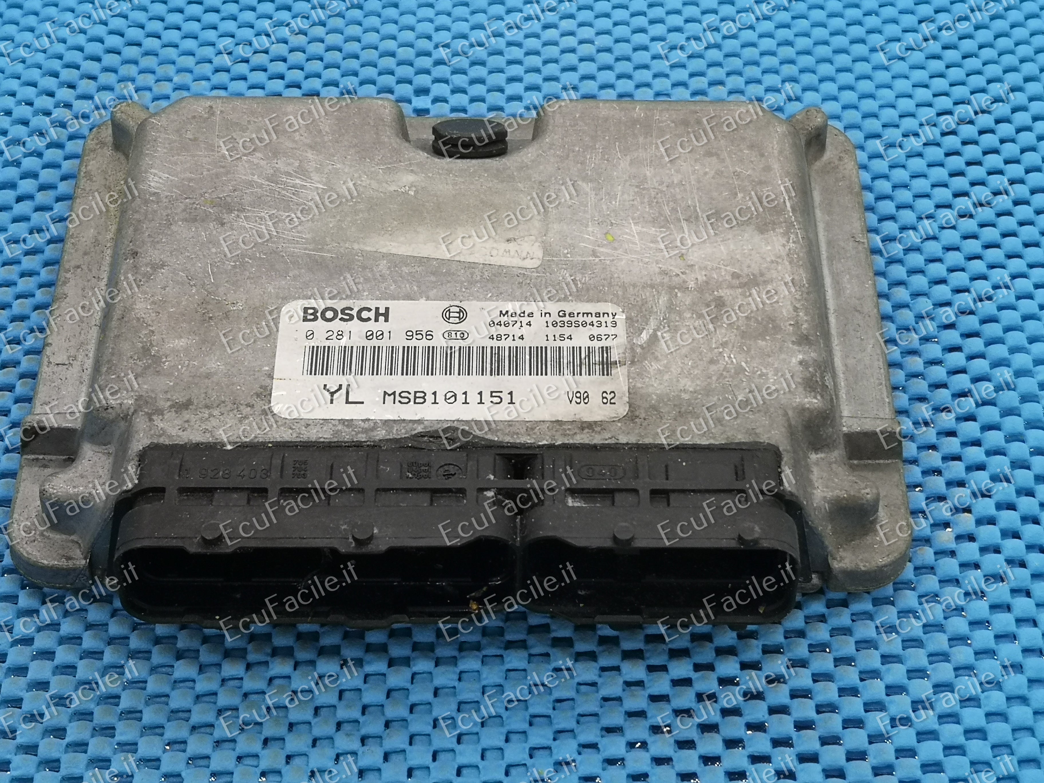 ECU CENTRALINA ROVER 25 45 MG ZR 2.0 BOSCH 0281001956