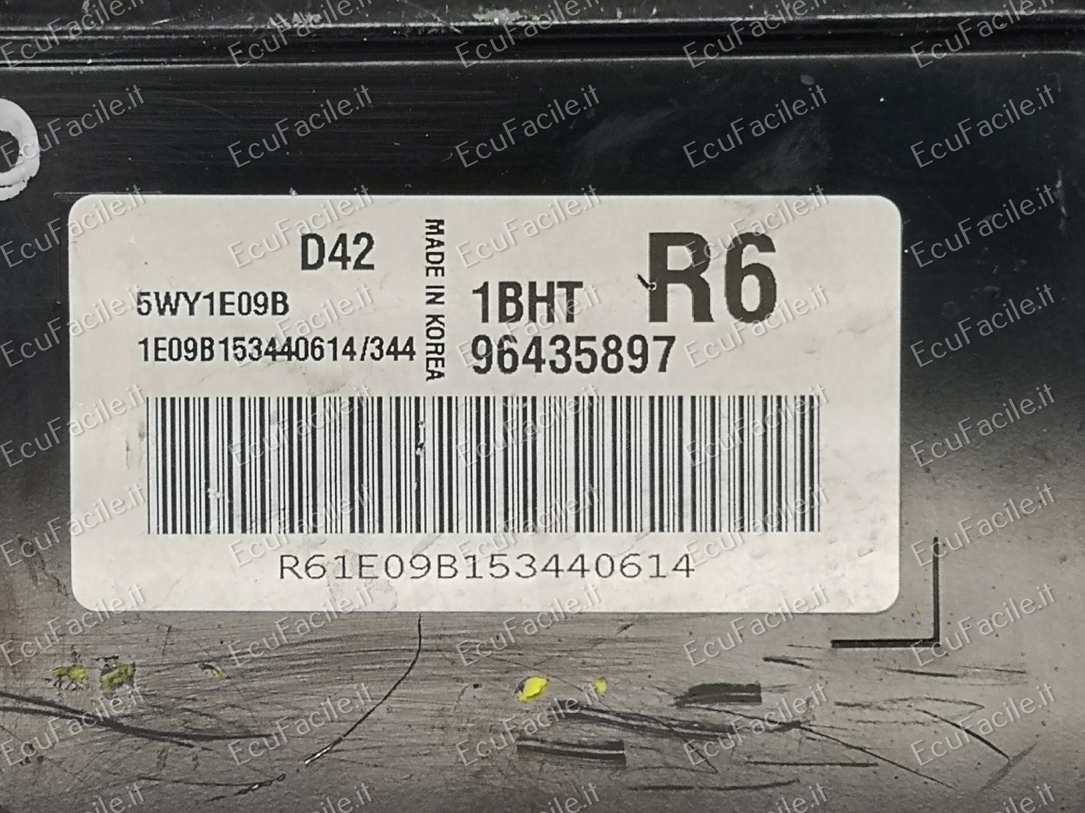 ECU DAEWOO TACUMA 1.6 96435897 D42 1BHT R6 5WY1E09B