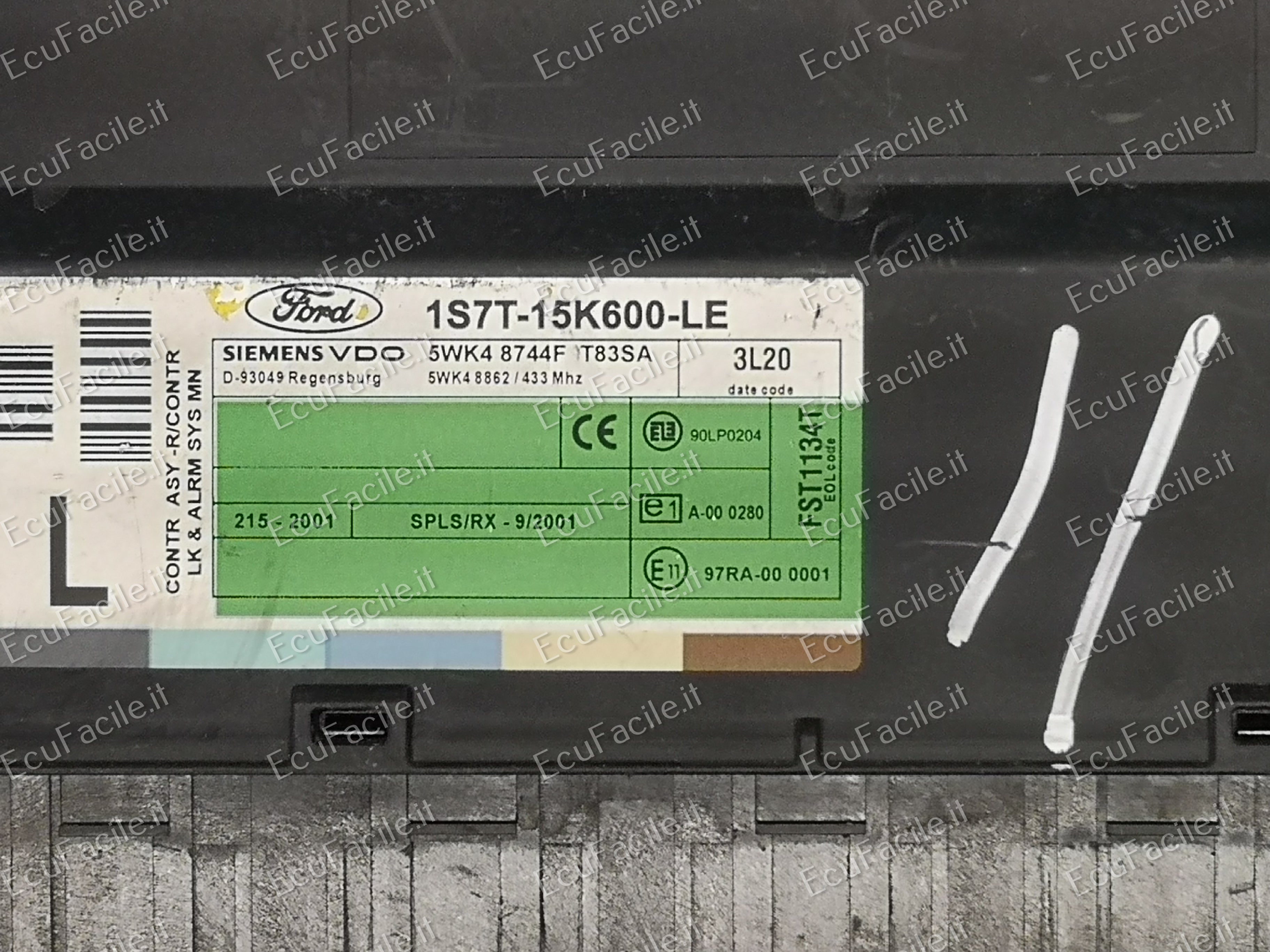 ECU comfort Ford Focus 1.8 1S7T-15K600-LE 5WK48744F T83SA 3L20