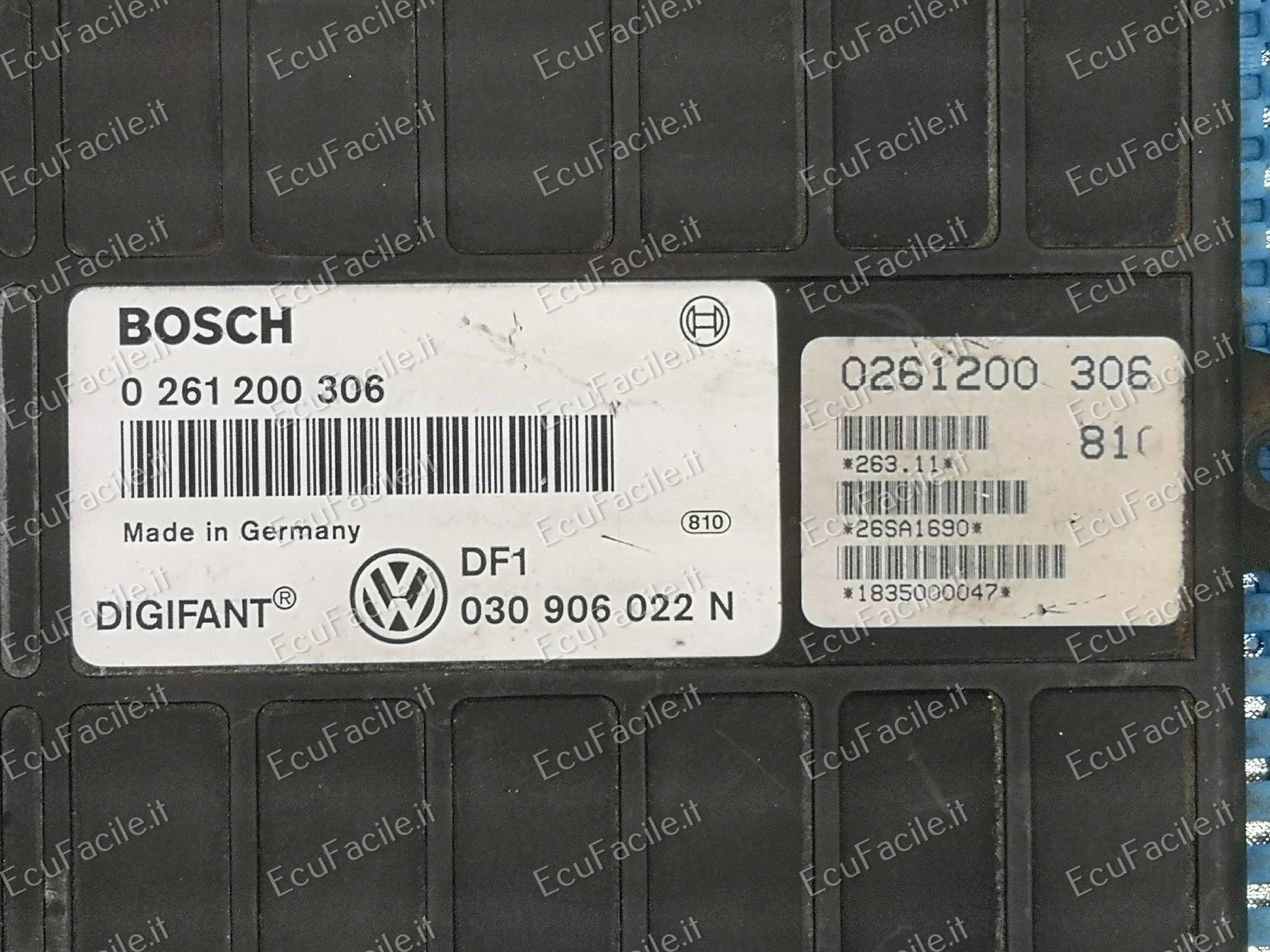 ECU BOSCH 0261200306 DIGIFANT 030906022N DF1 VW POLO