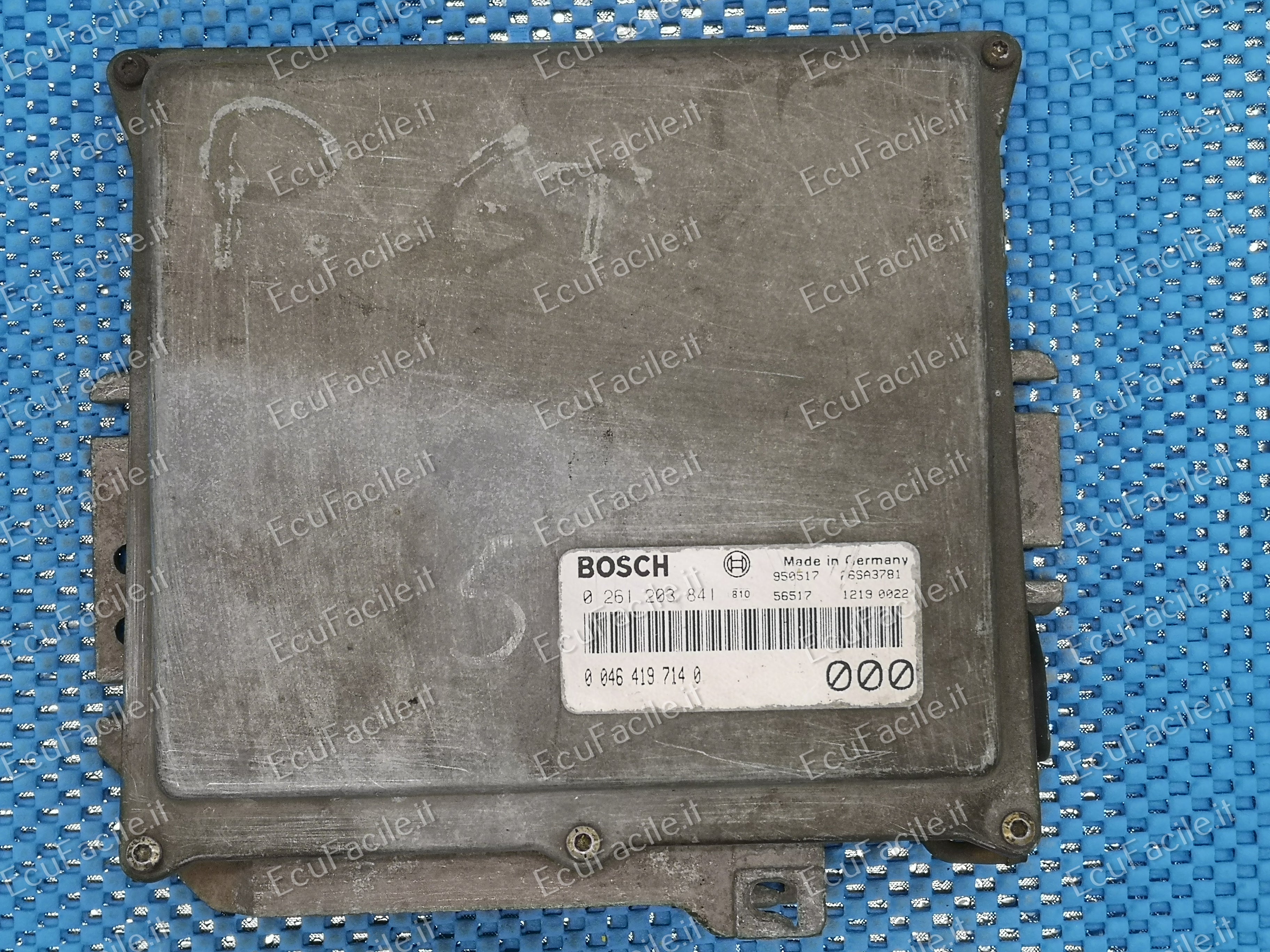ECU CENTRALINA FIAT PUNTO 1.4 GT BOSCH 0261203841 0464197140