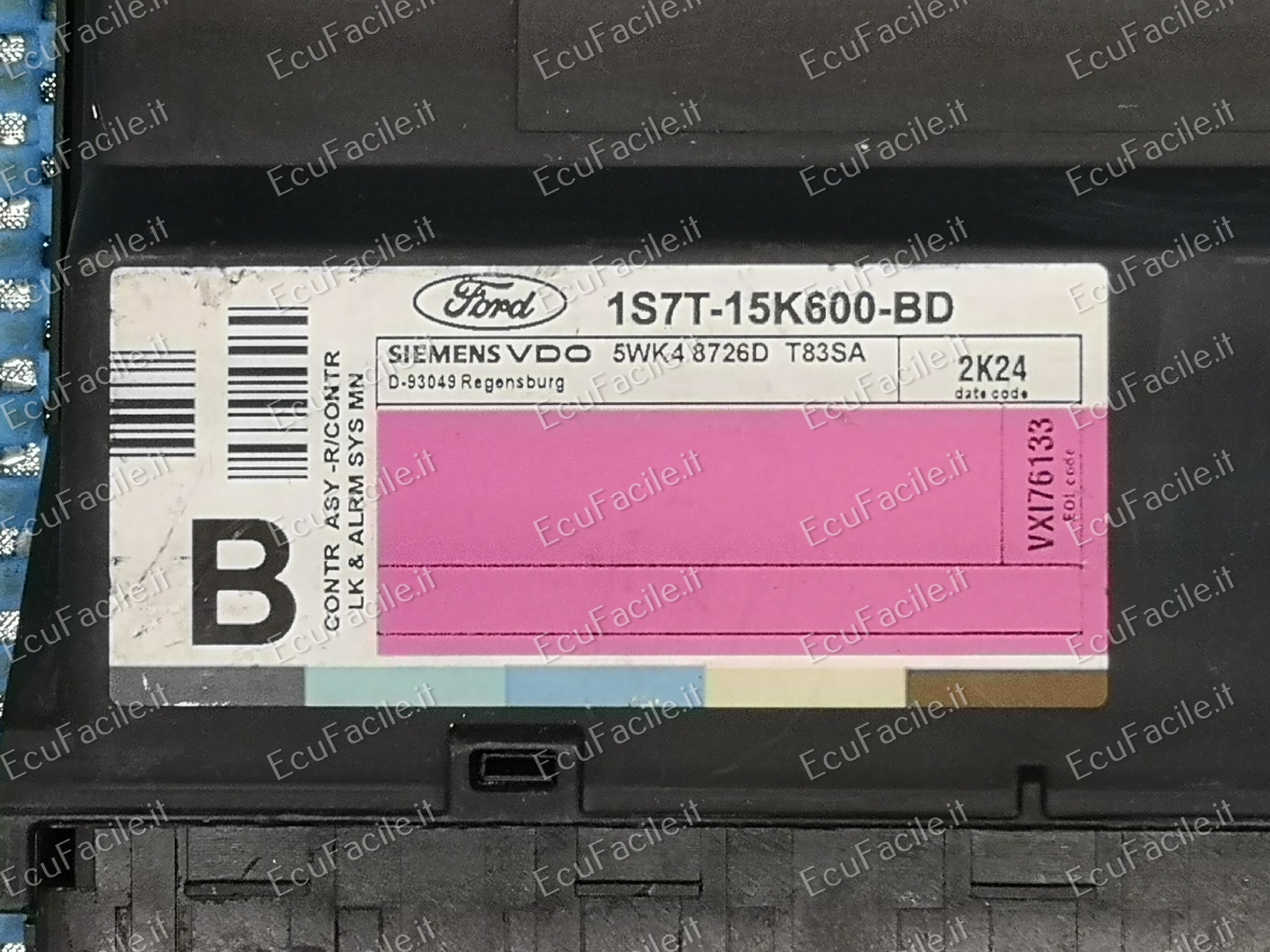 ECU Centralina controllo comfort 1S7T15K600BD 1S7T-15K600-BD