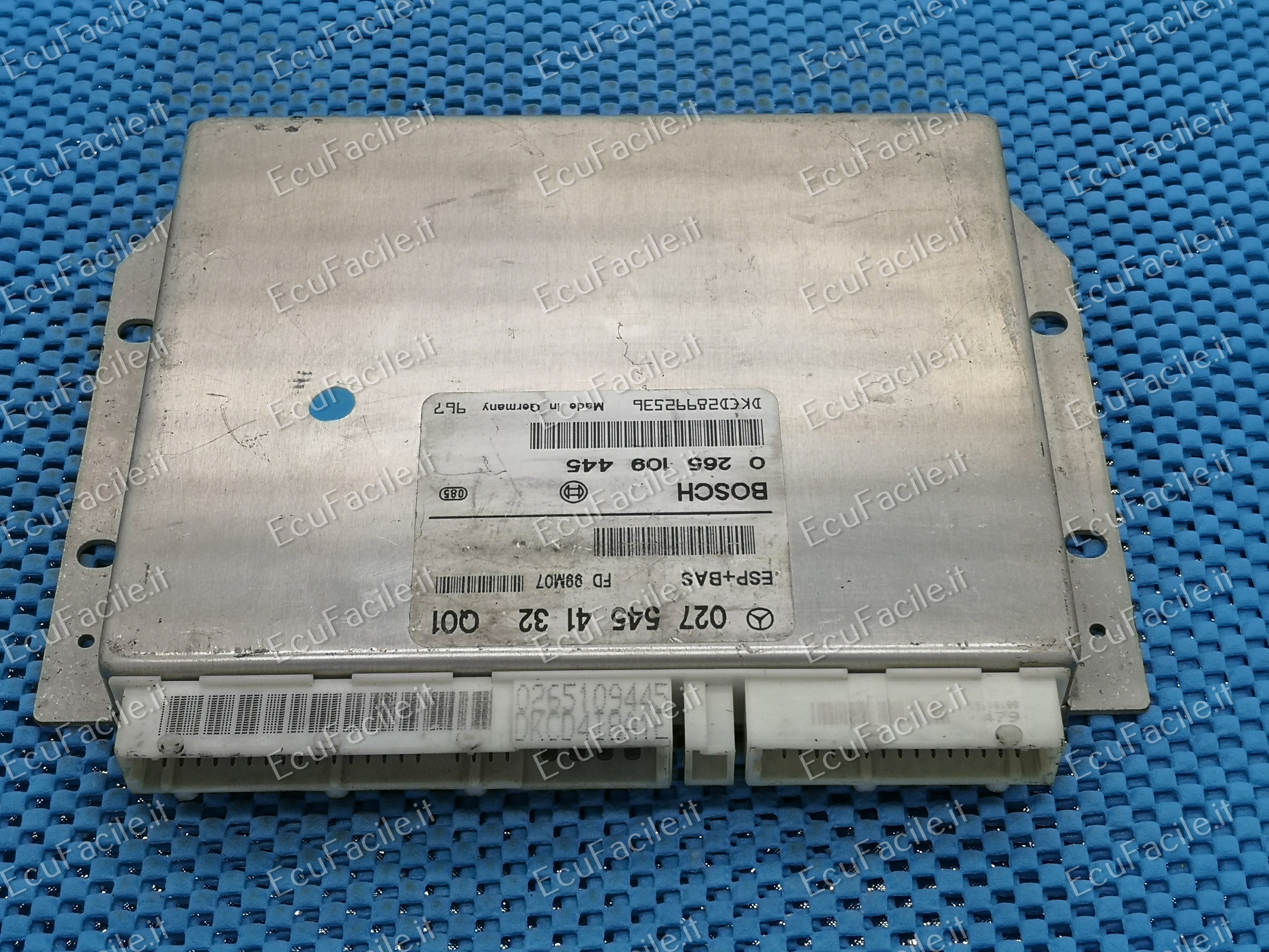 Ecu mercedes benz esp bas classe a bz 0275454132q01 0265109445