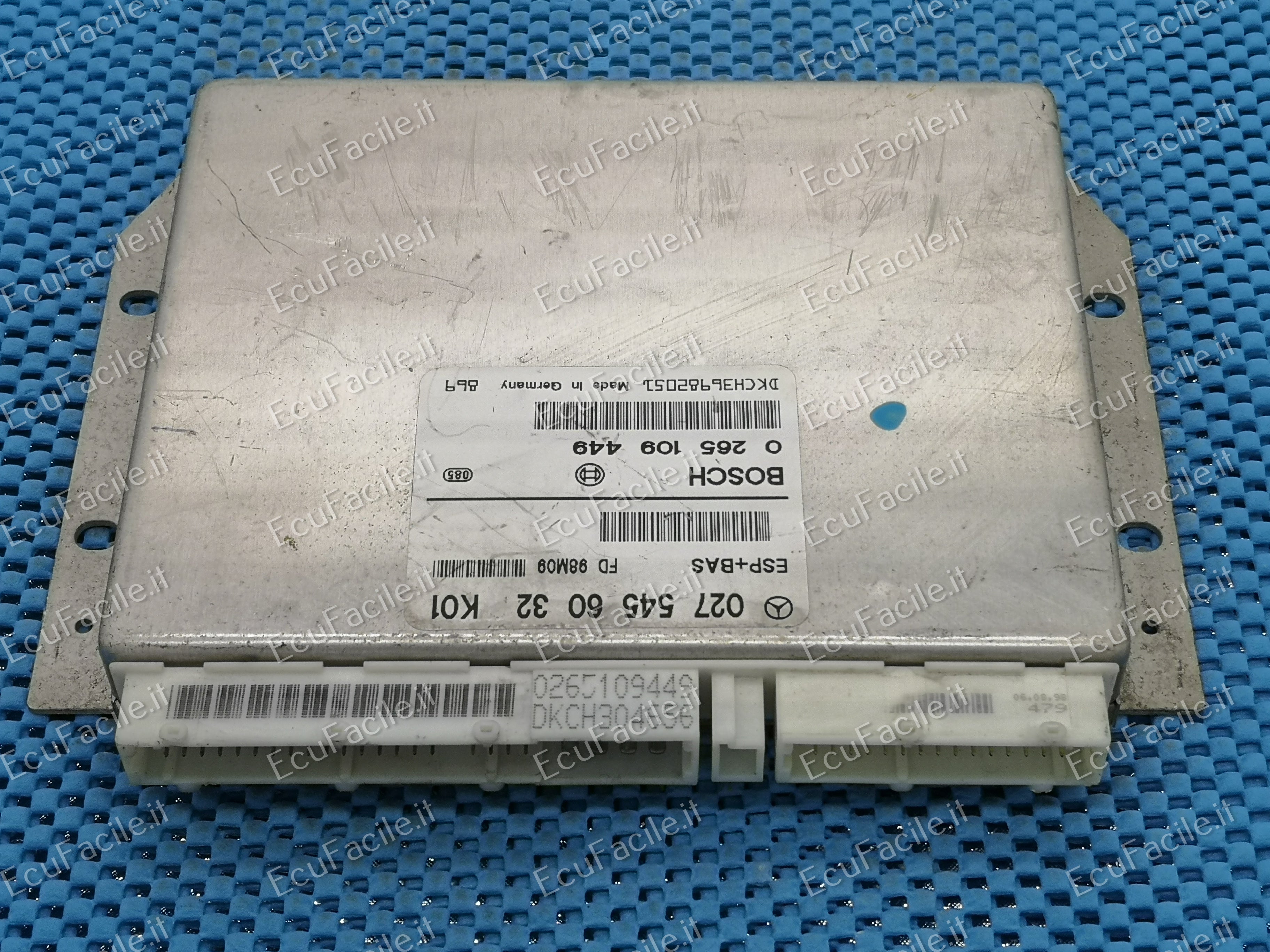 ECU MERCEDES CLASSE A 0275456032K01 0265109449 FD98M09