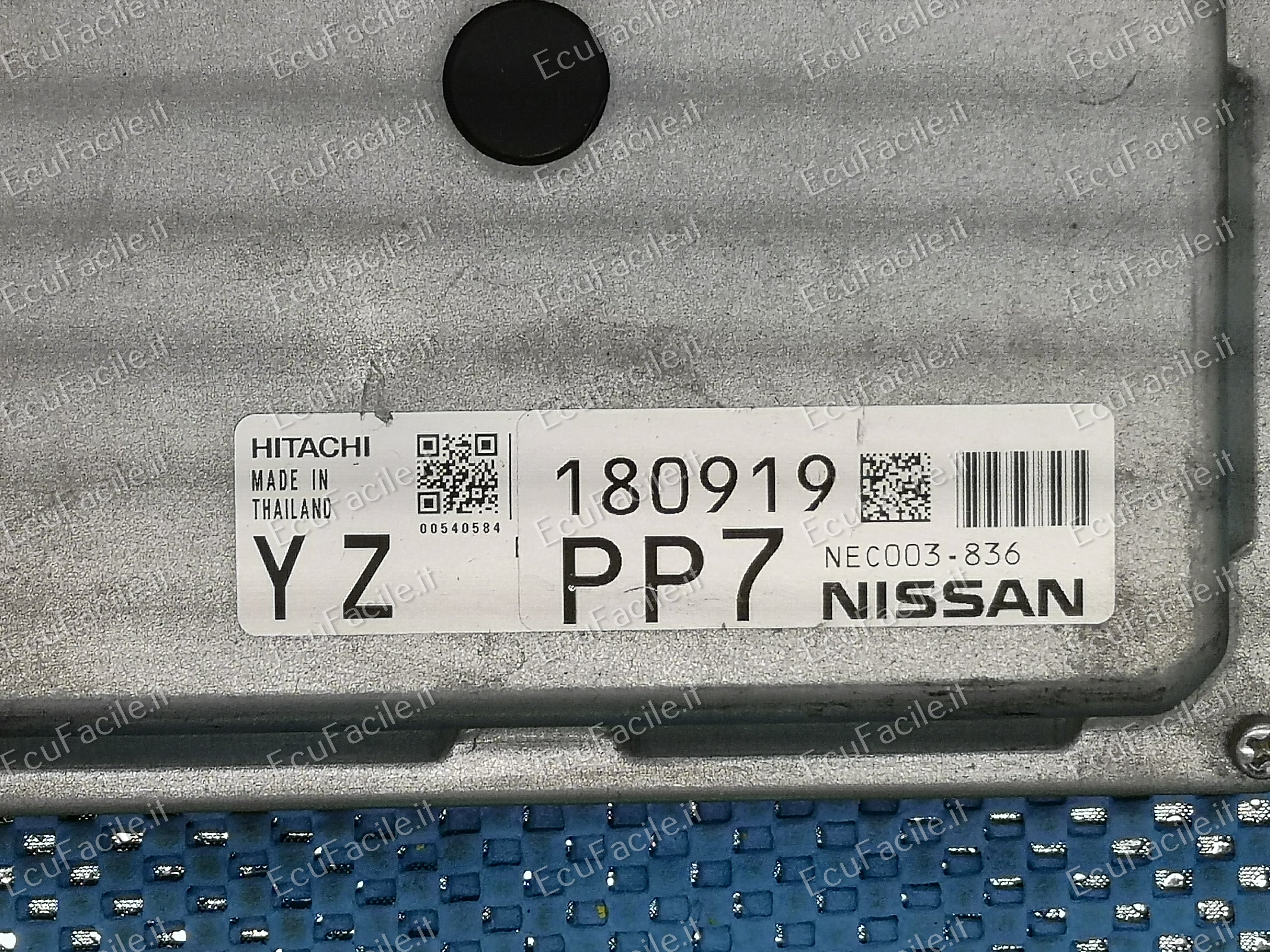 Ecu centralina nissan micra k13 1.2b nec003-836 180919 pp7 yz