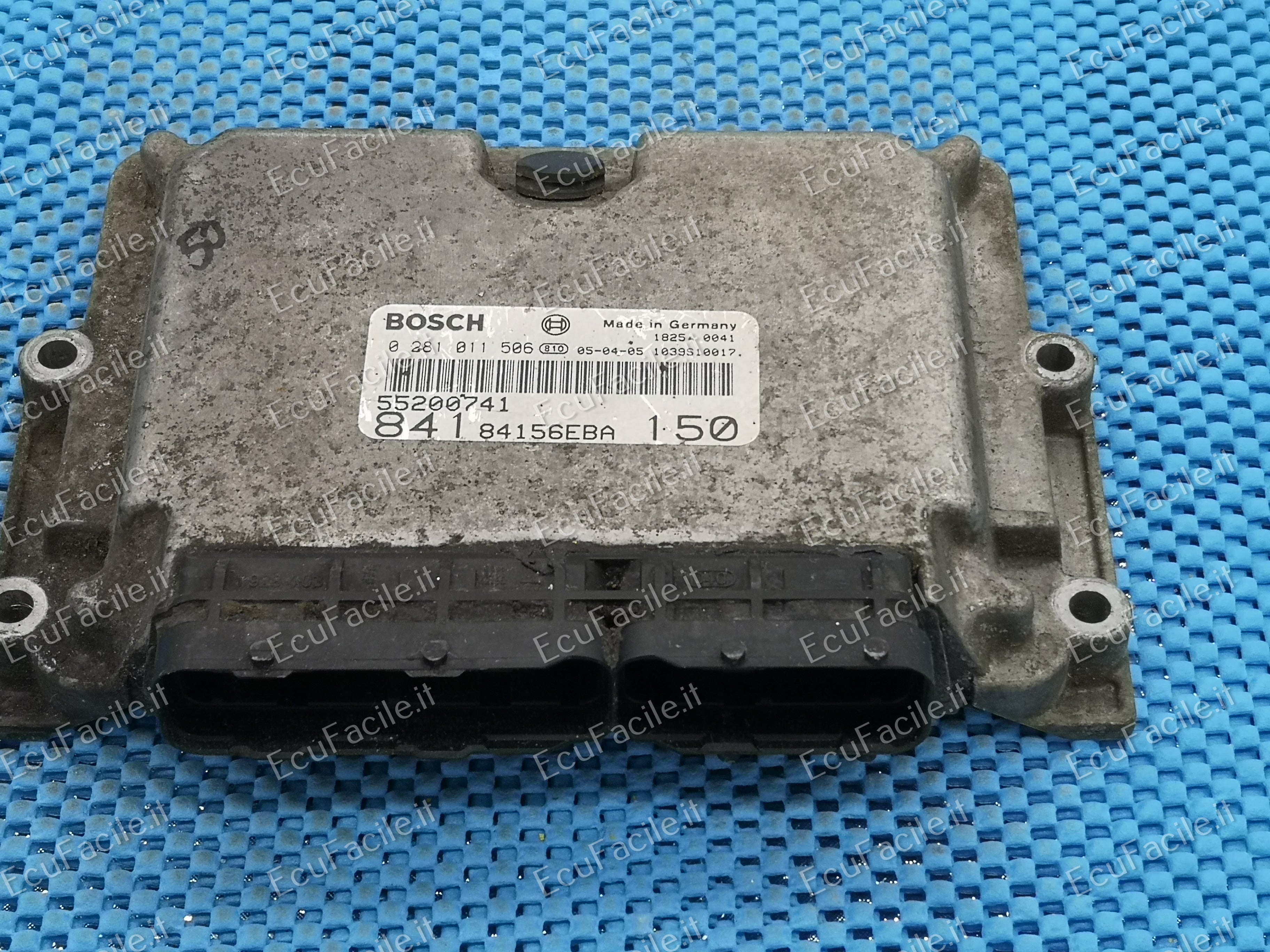 ECU Thesis 2.4 150Cv Edc15C7 - FIAT 55200741 Bosch 0281011506