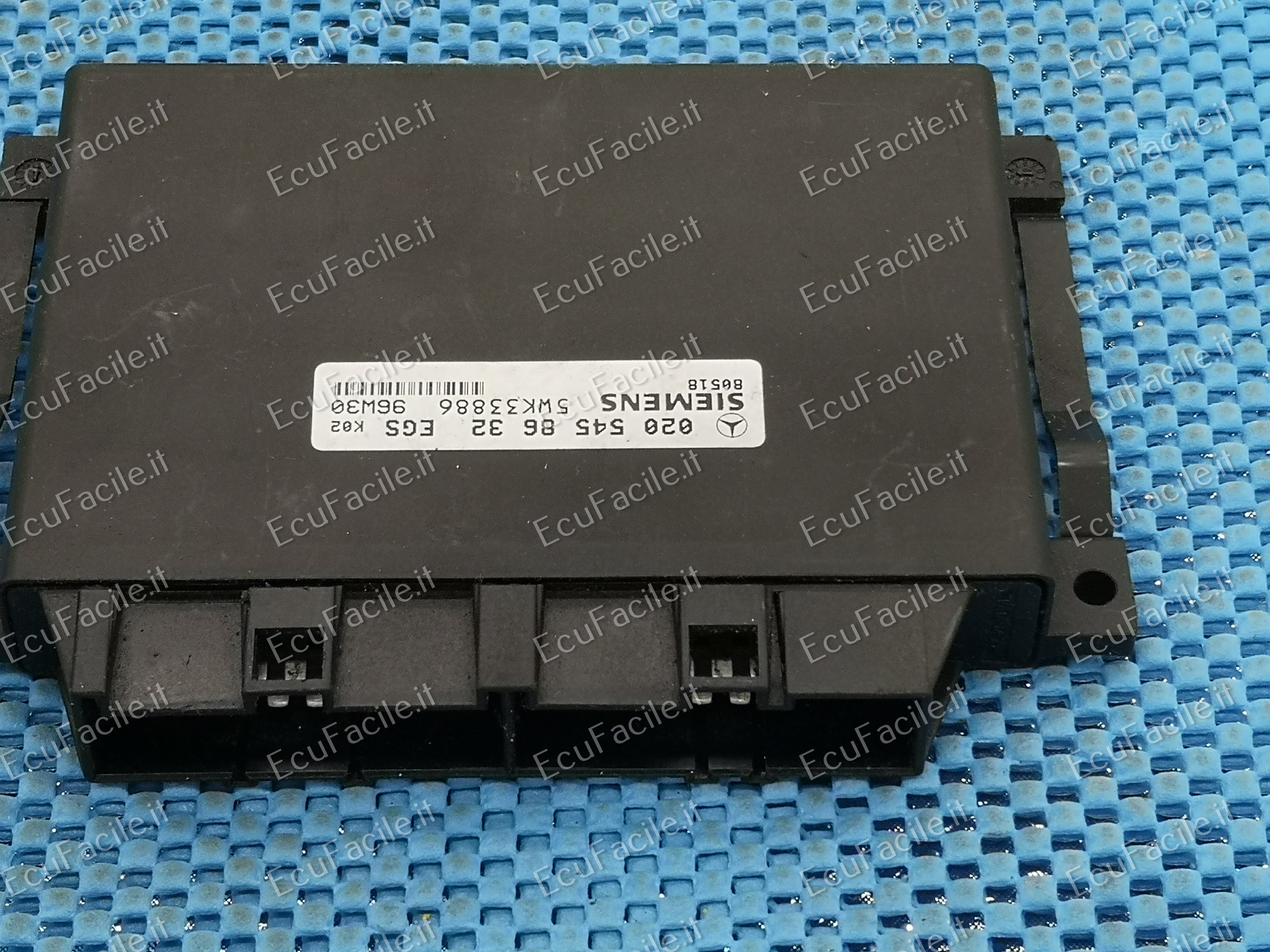 Ecu mercedes w210 e class w202 c 0205458632 egs 5wk33886