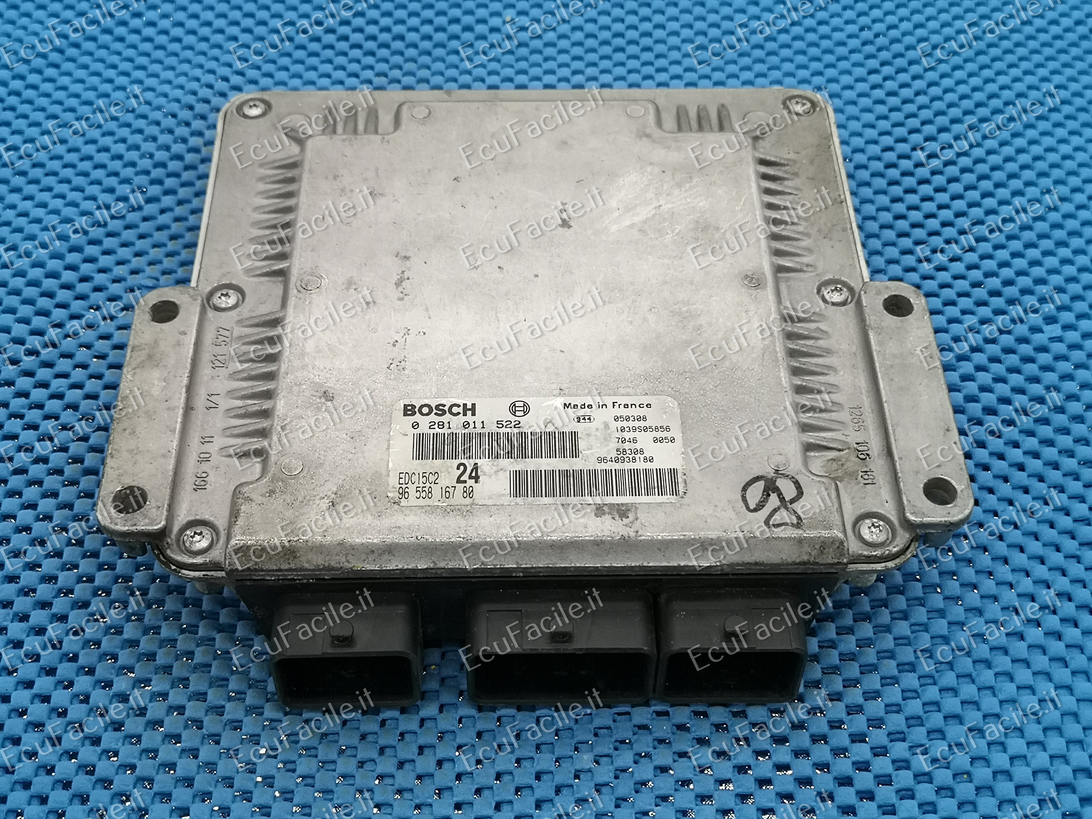 ECU CITROEN PEUGEOT FIAT 2.2 0281011522 9655816780 9640938180