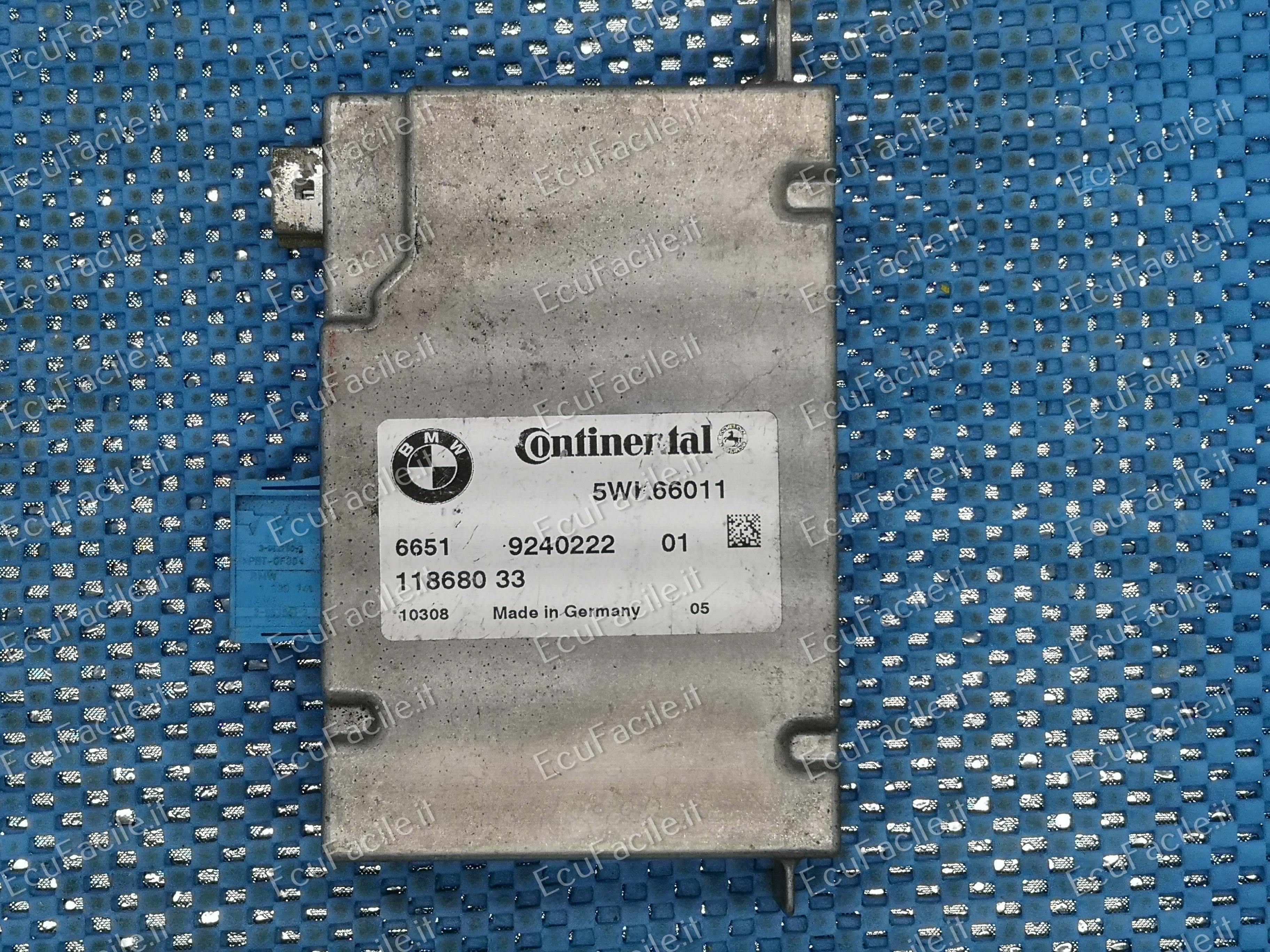 ECU MODULO CAMERA BMW F10 F07 5WK66011 DRIVER 9240222 01