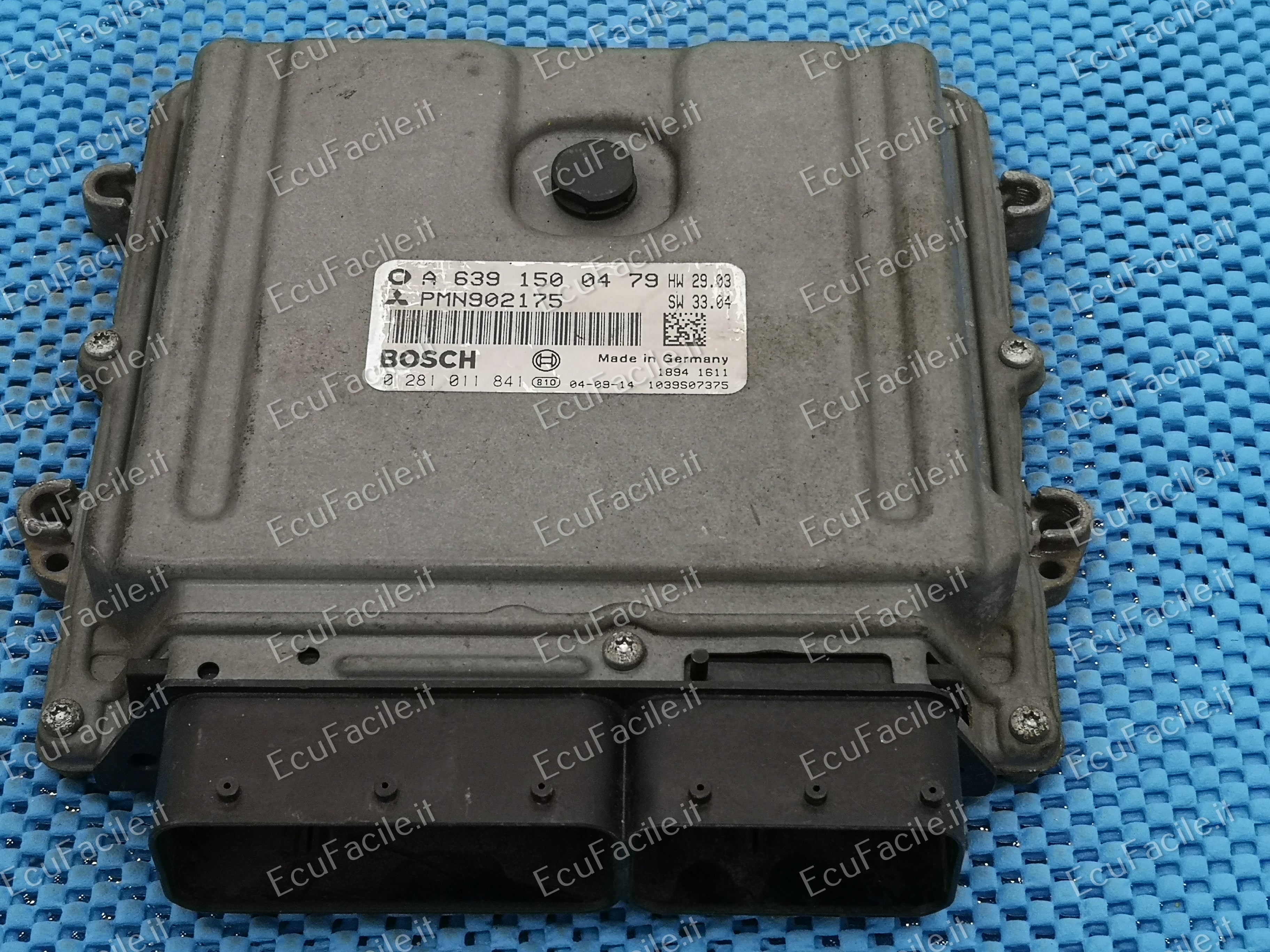 ECU SMART FORFOUR MITSUBISHI 1.5 A6391500479 0281011841 EDG16C33-4.21