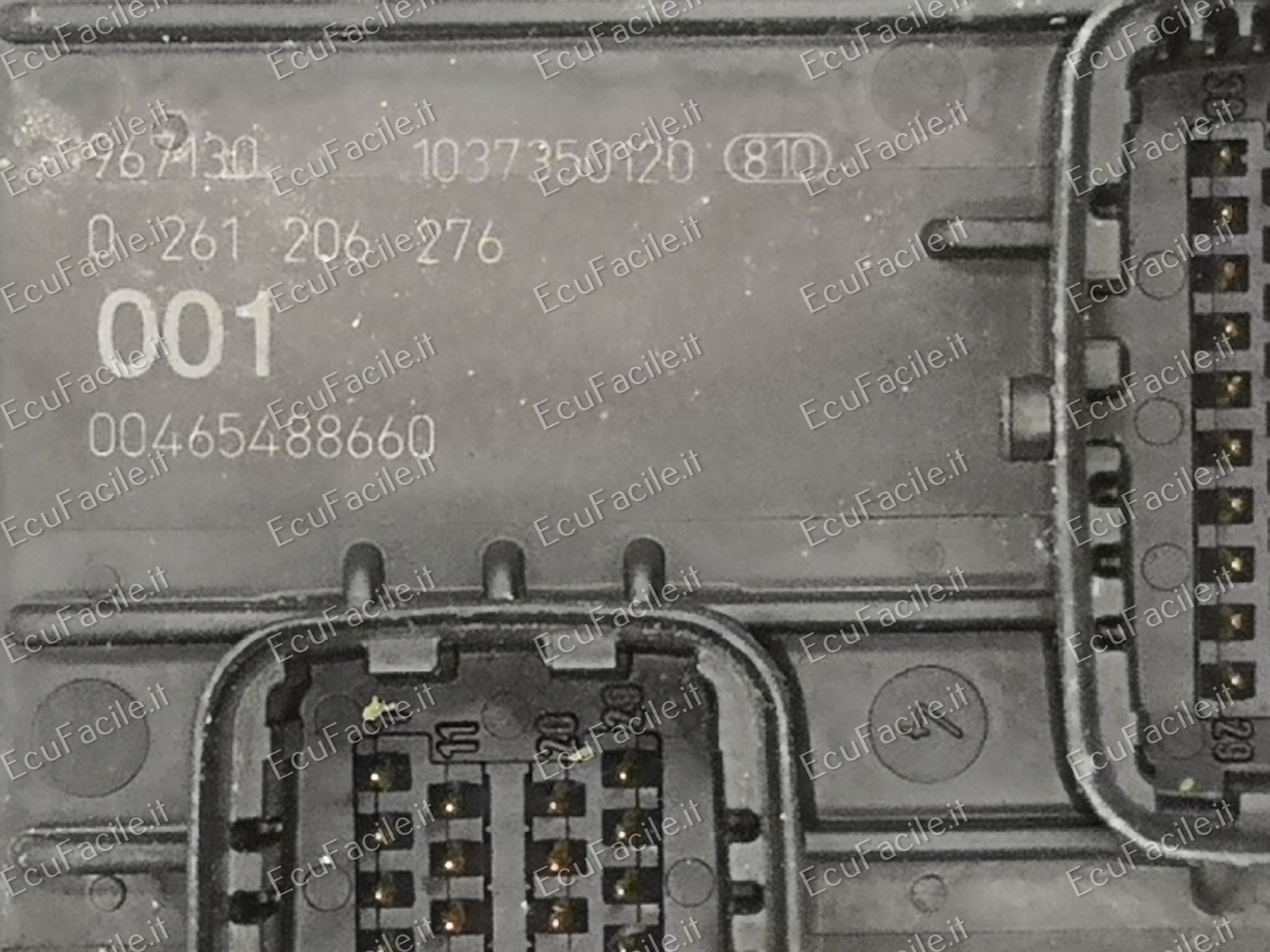 ECU FIAT BRAVA 1.2 BOSCH 0261206276 00468004220 M 1.5.5