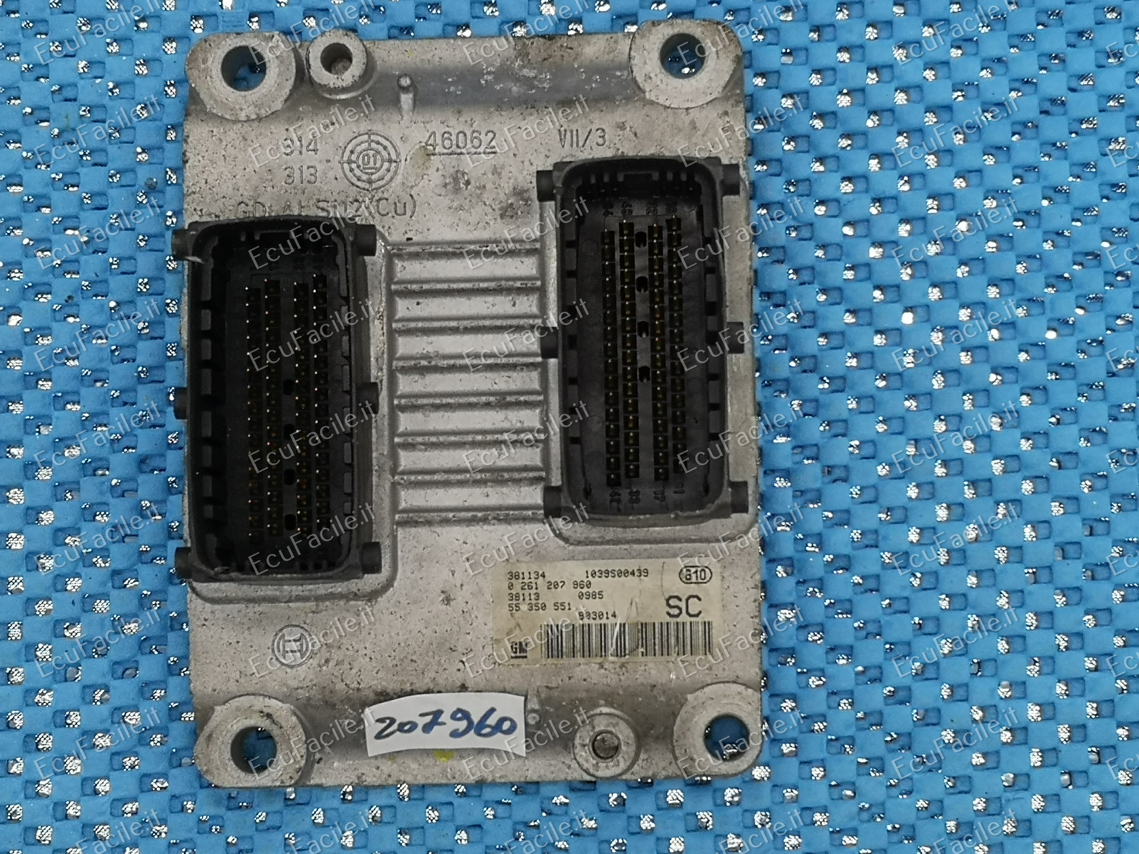 OPEL CORSA 1.0 Z10XE BOSCH 0261207960 GM 55350551 SC