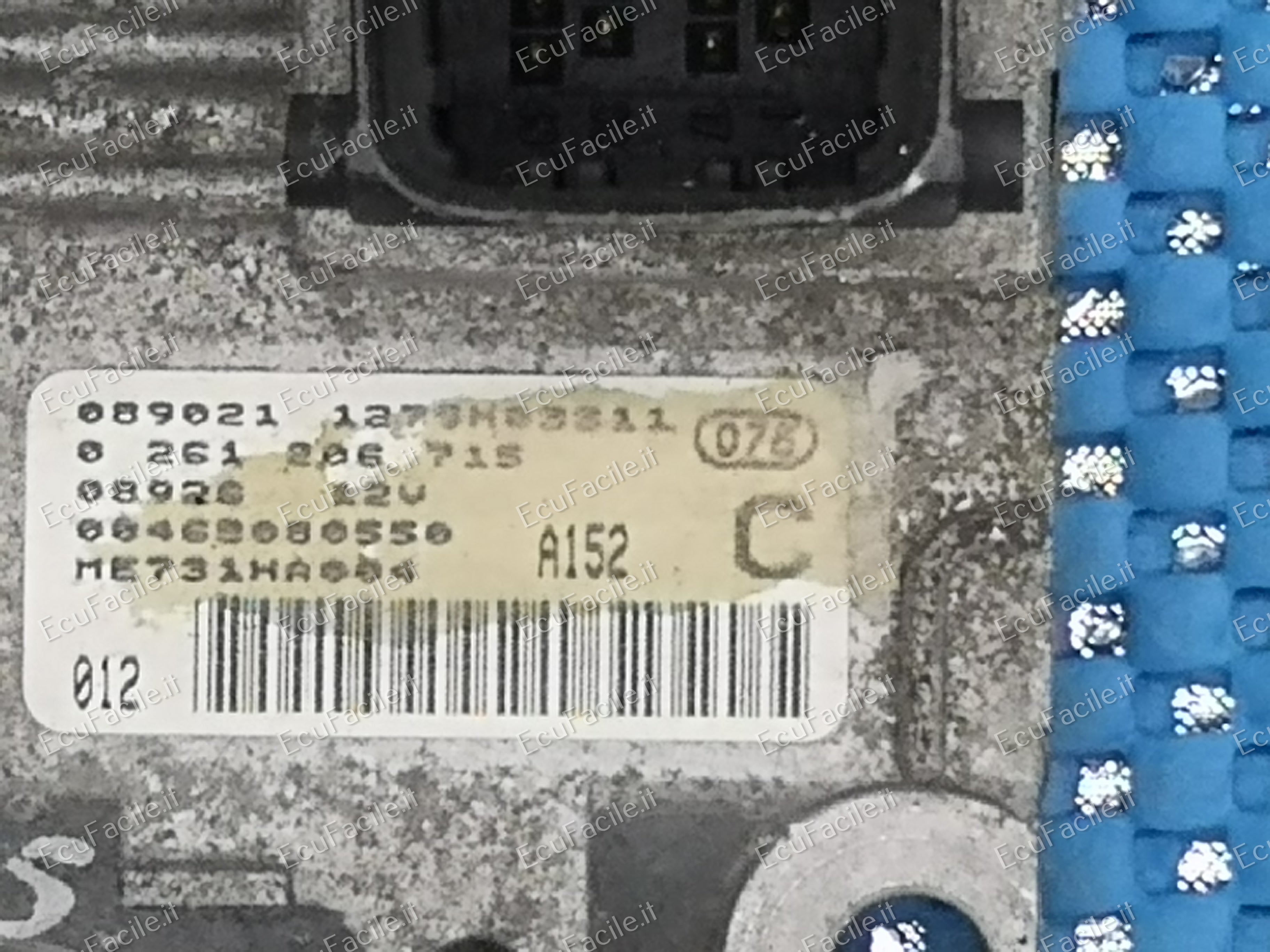 ECU ALFA ROMEO 147 1.6 0261206715 00468153630 468153630