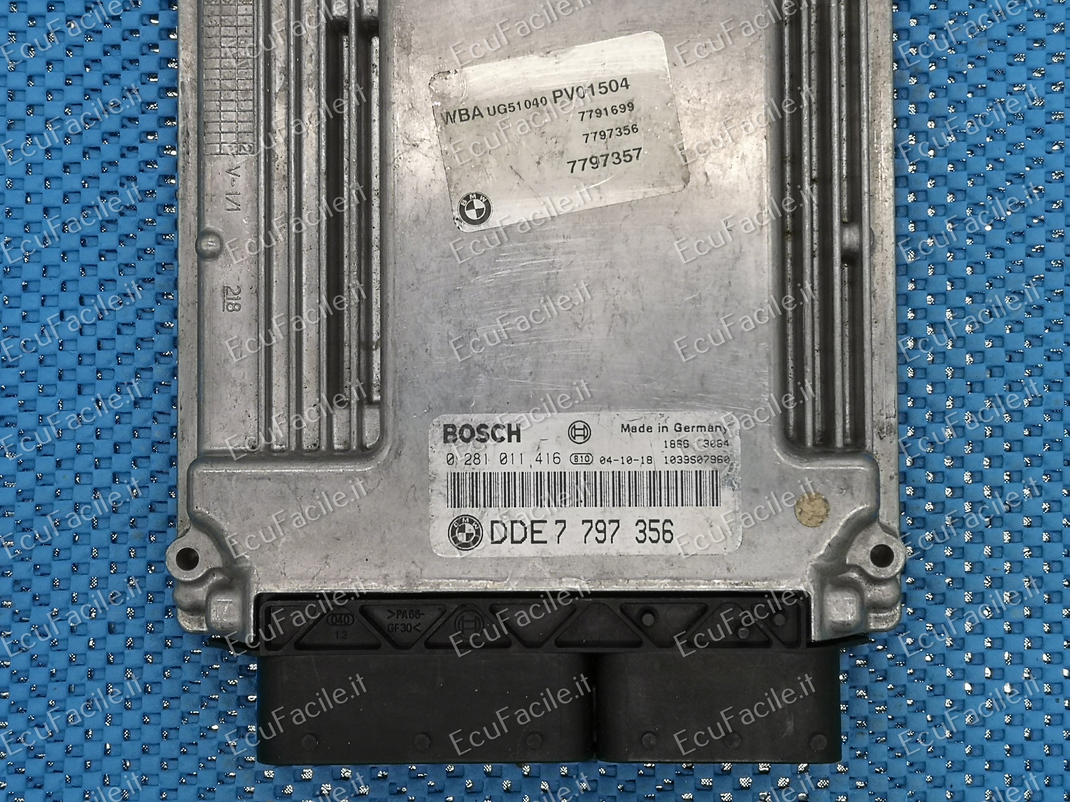 BMW BOSCH 0281011416 DDE7797356 BMW E87 1 Series D2FB-4724