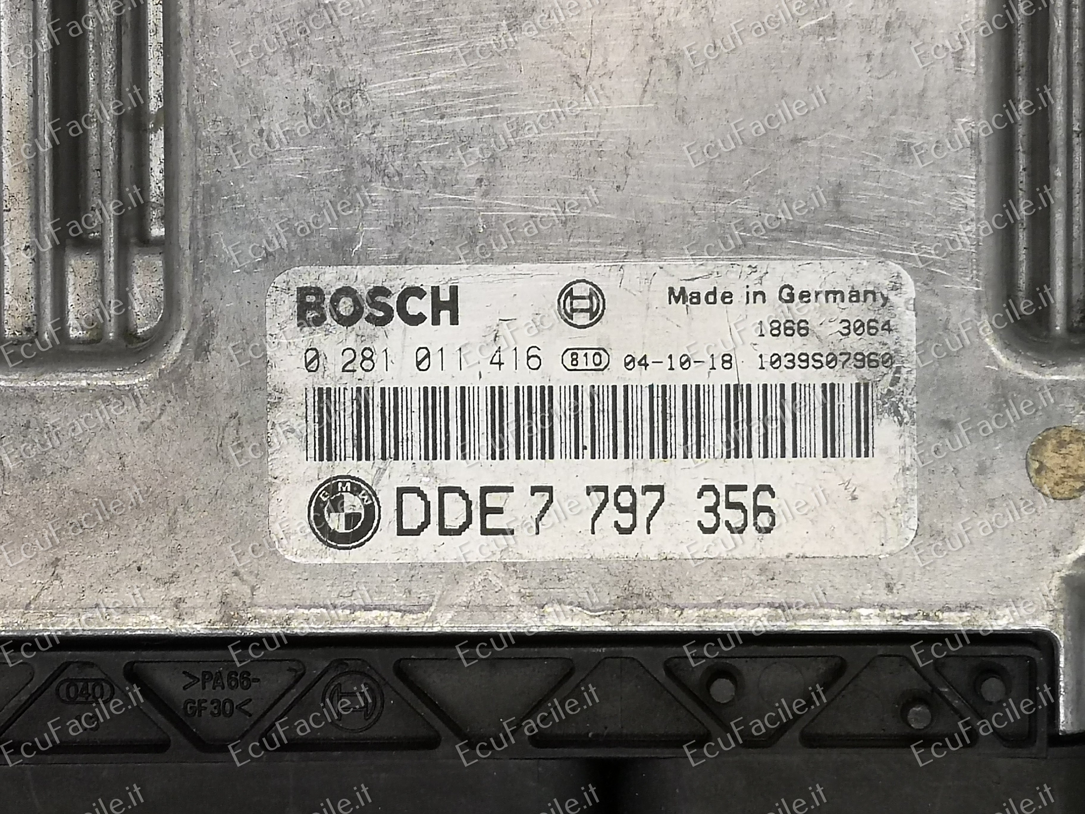 BMW BOSCH 0281011416 DDE7797356 BMW E87 1 Series D2FB-4724