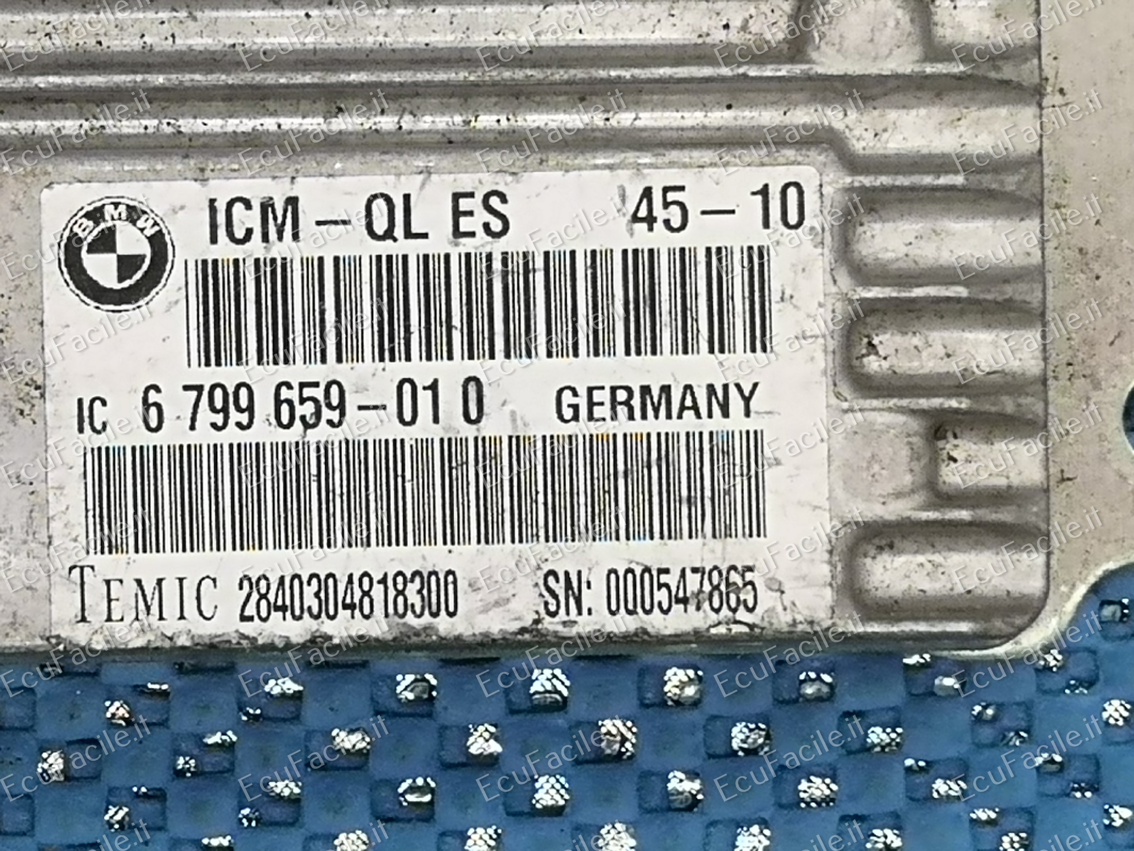 Abs control module computer bmw 528i 535i 550i ,6799659010