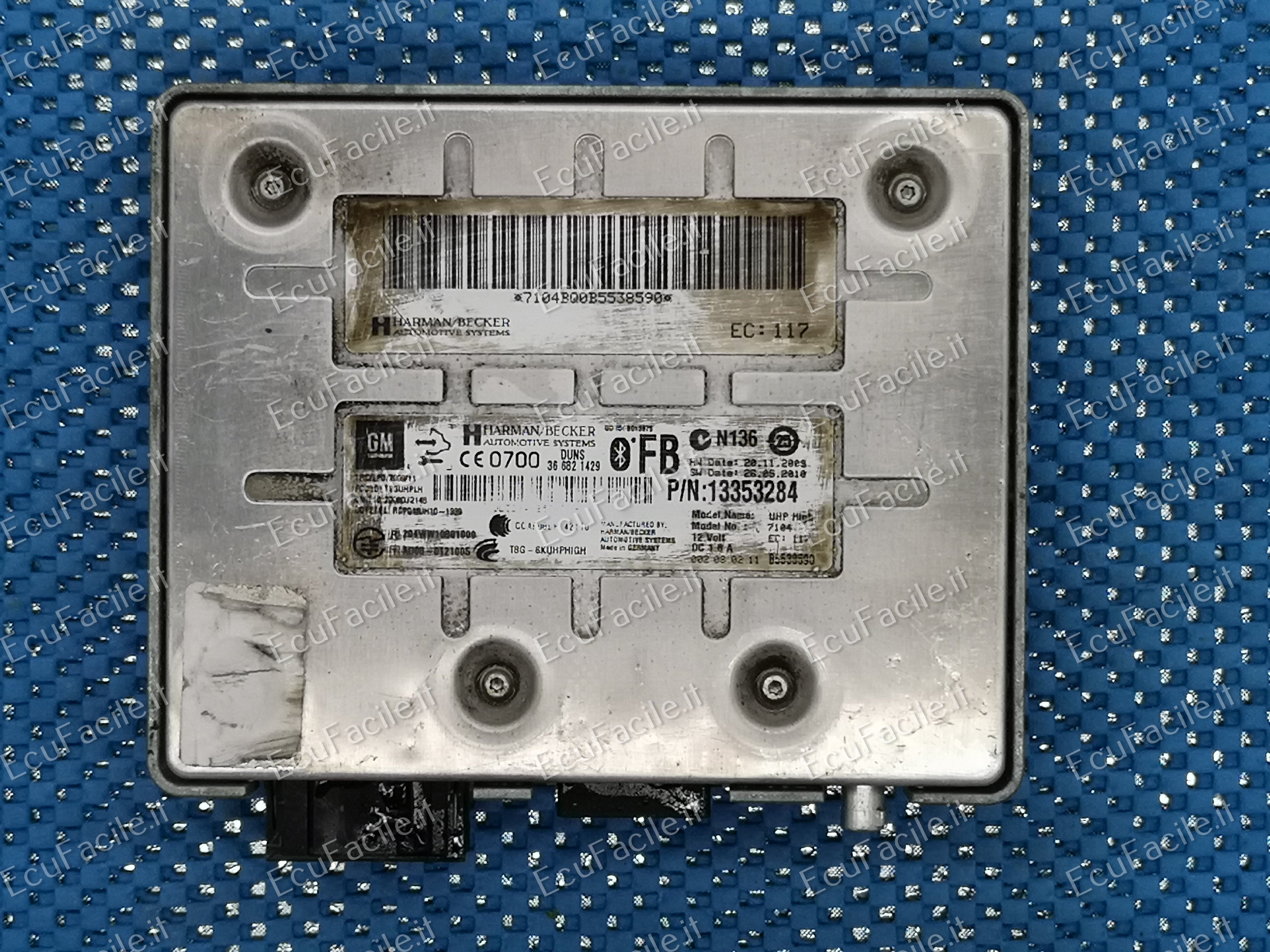 ECU ASTRA J INSIGNIA MOKKA Bluetooth 13353284 DUNS 366821429