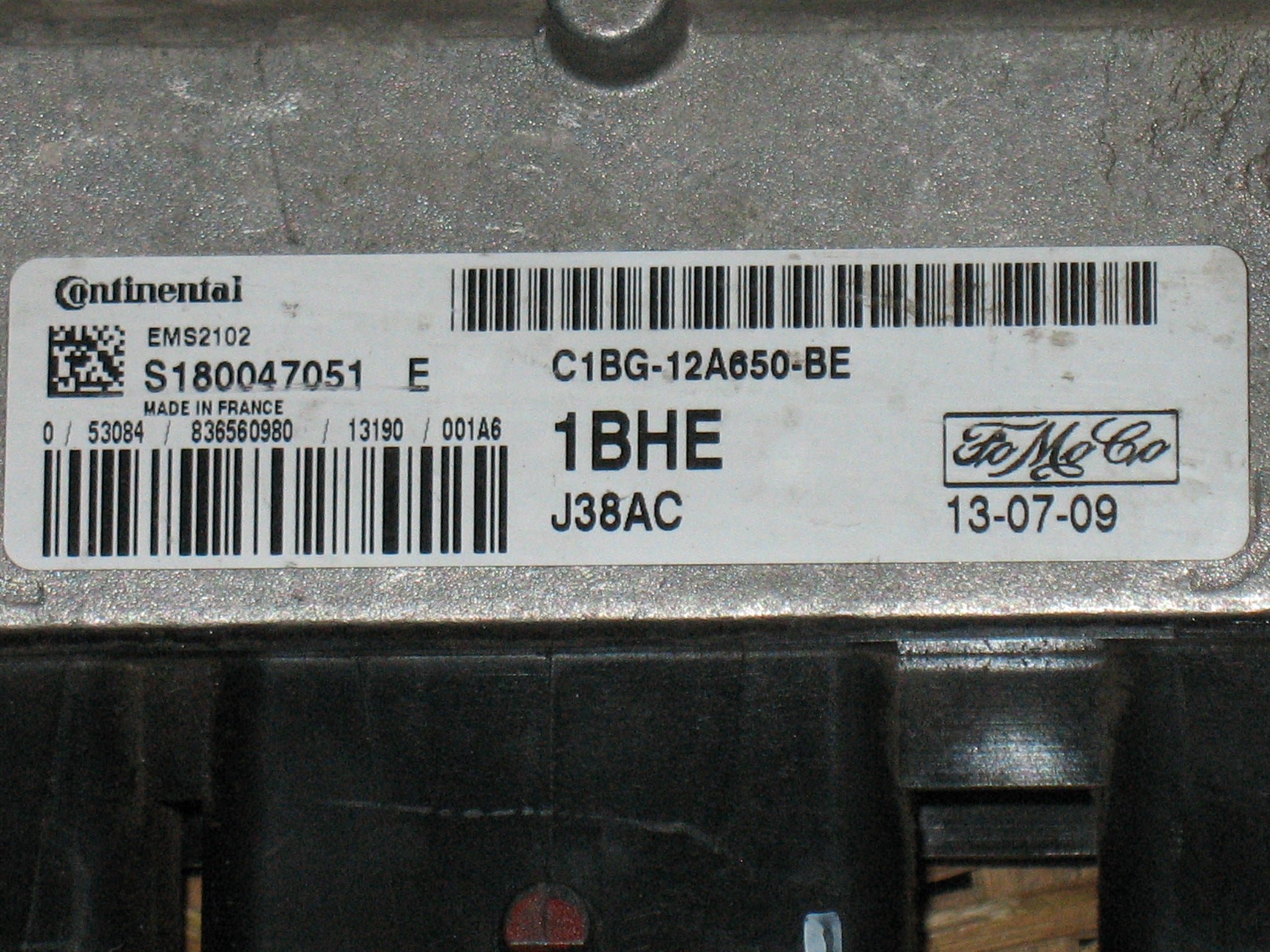 ECU FIESTA 1.4 C1BG-12A650-BE C1BG12A650BE S180047051E 1BHE