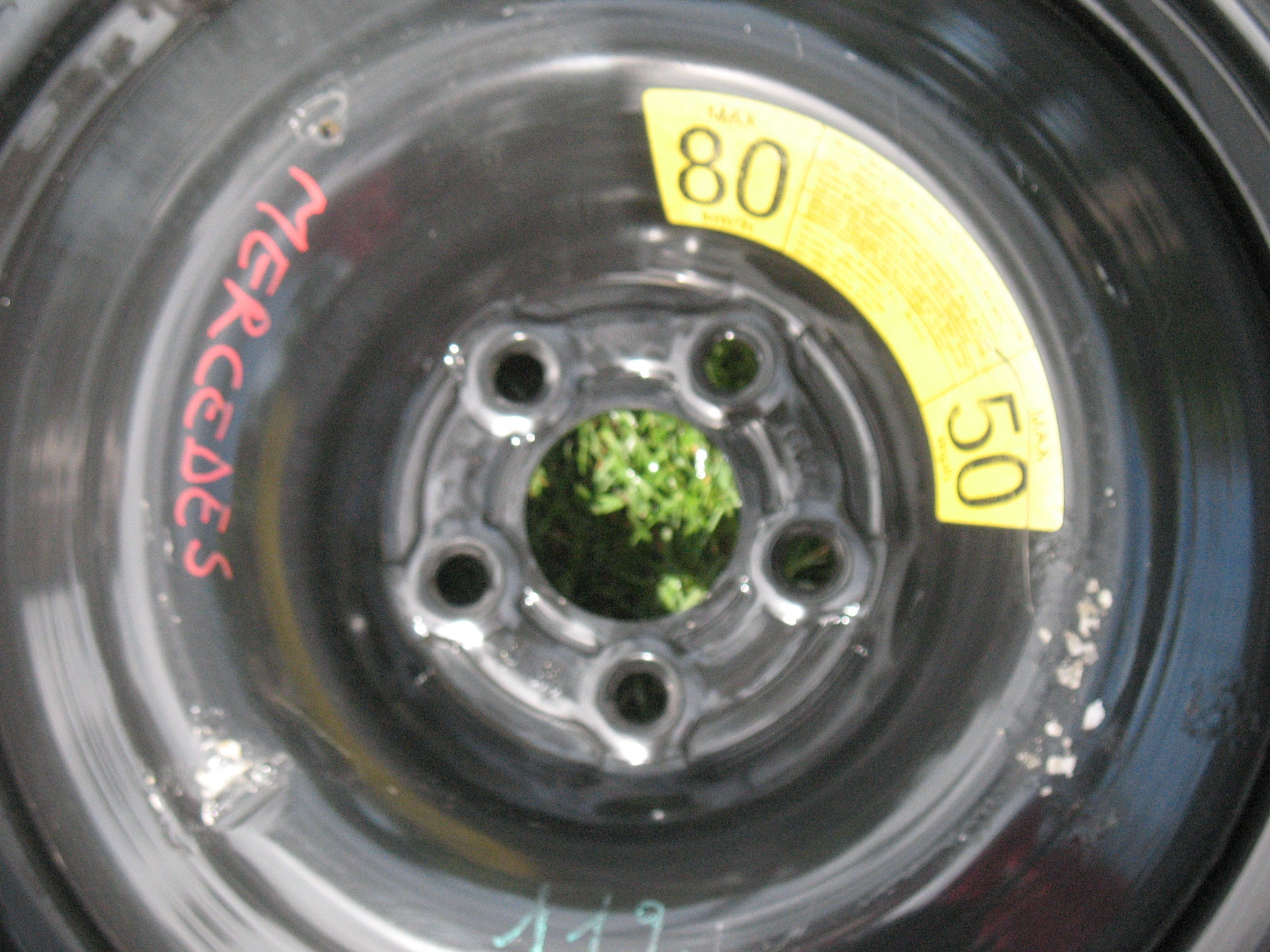 1 ruota di scorta R18 per Mercedes Classe M W163 PCD-5x112-66,6
