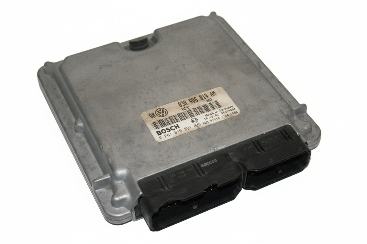 ECU VW GOLF 1.9 TDI 038906019 AM 0281010091 EDC15P EDC 15P-6.3.2