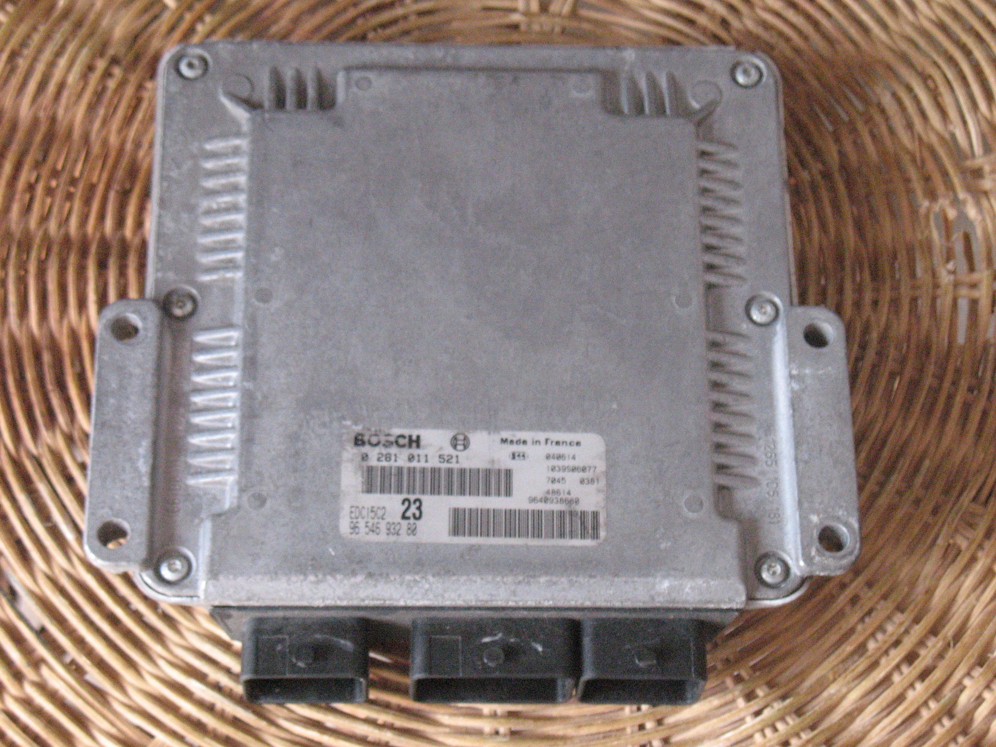 ECU Citroen Xsara Picasso 2.0 HDI BOSCH 0281011521, 9640938680