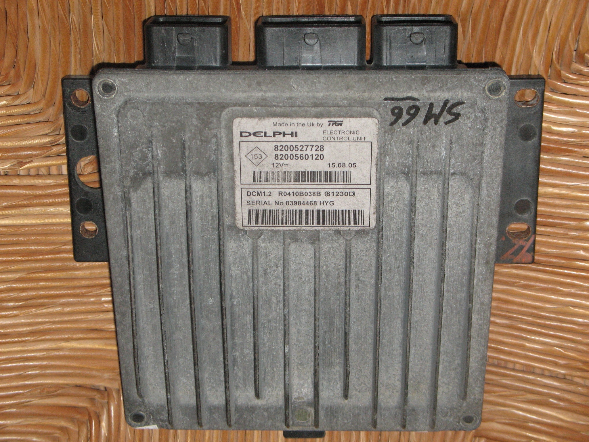 ECU SUZUKI JIMNY 1.5 DCI 8200527728 8200560120 DCM1.2 R0410B038B 80984468