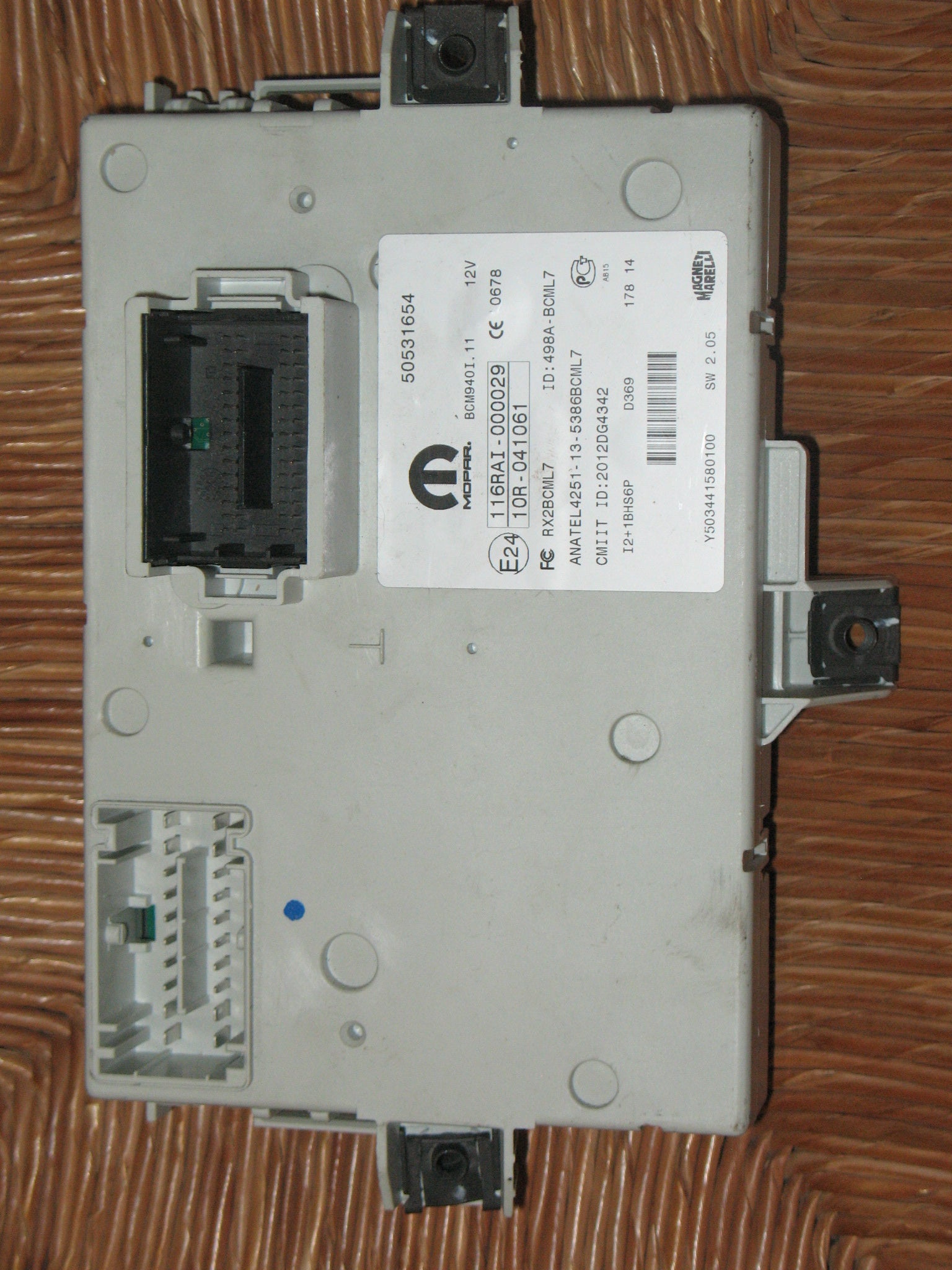 Centralina Body Computer Alfa Romeo Giulietta 50531654 BCM940I.11